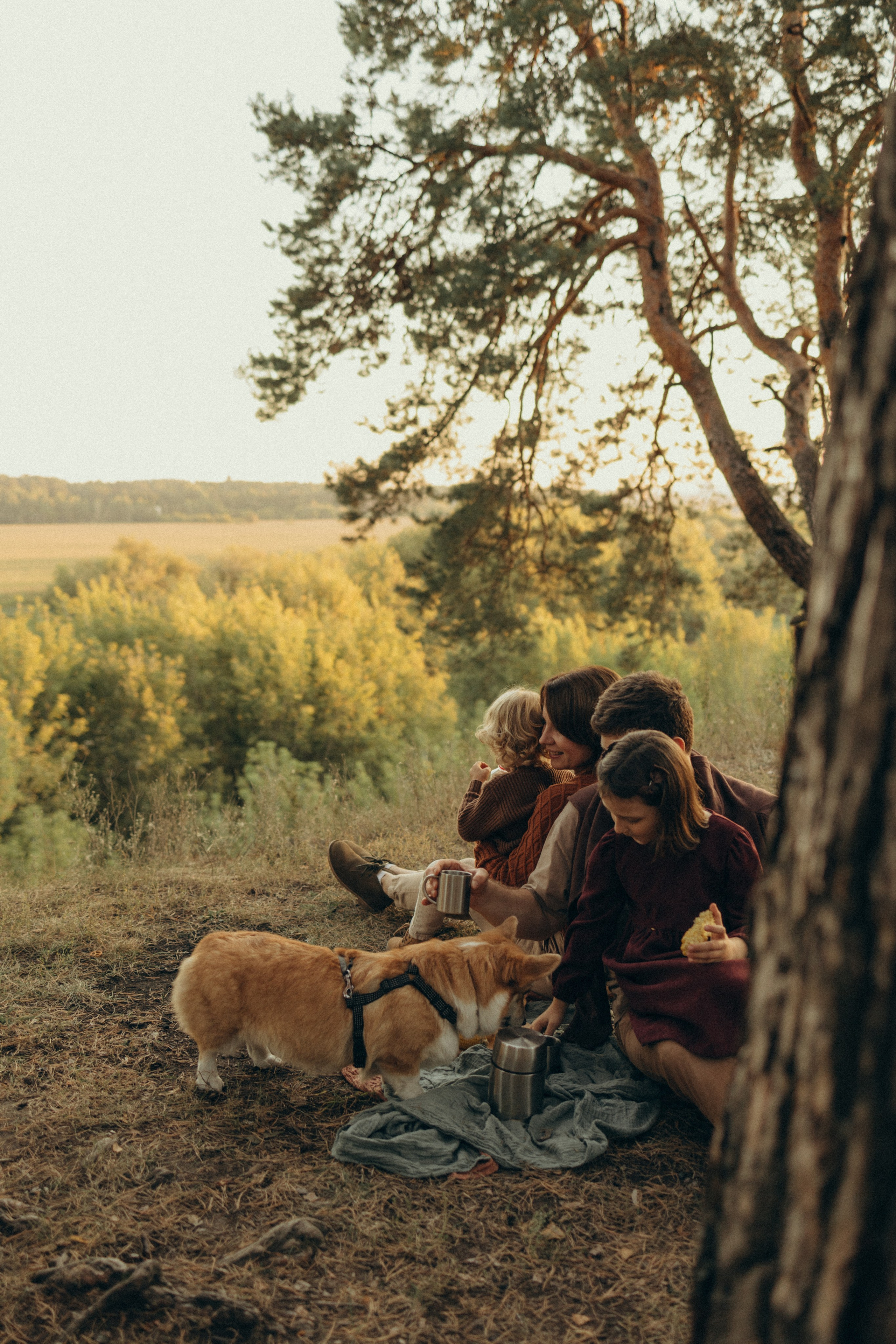 Светлана, Даниил, Оля и Юра. Семейный фотограф в Москве Бунина Маргарита