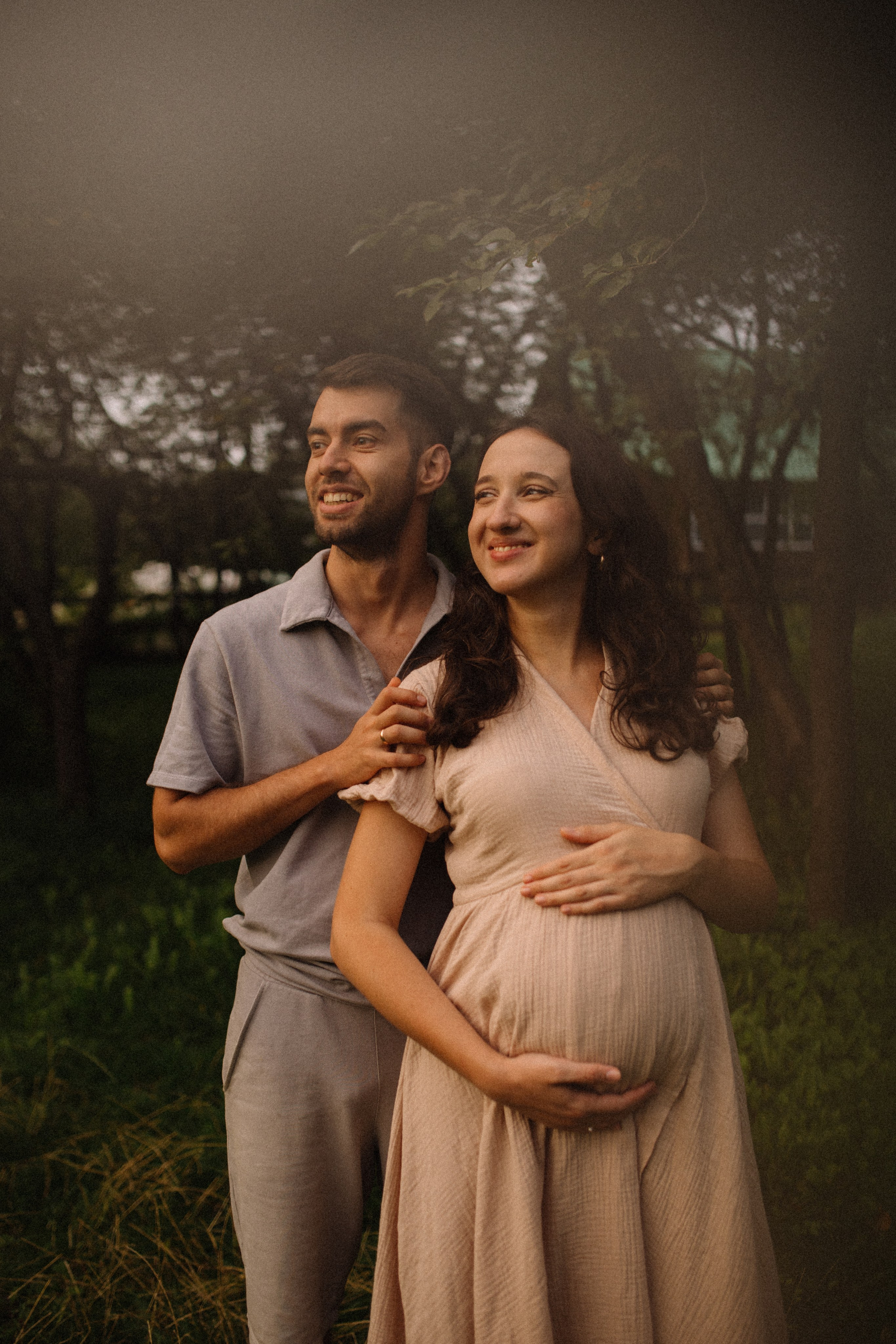 Беременная съемка Маши и Димы. Семейный фотограф в Москве и Люберцах Юлия Гуськова