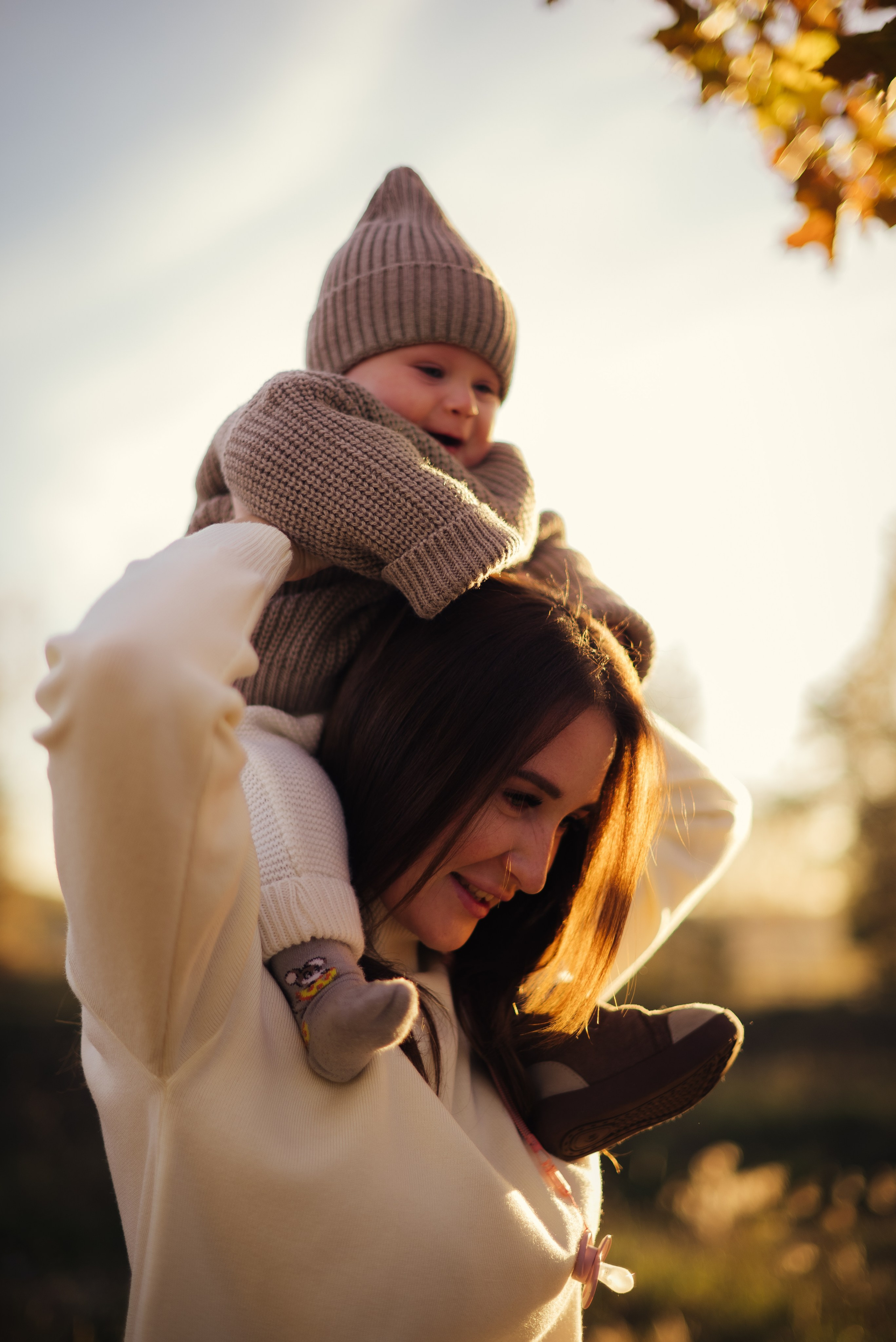 Мамочки осенью. Семейный и детский фотограф в Щелково Алена Дробот