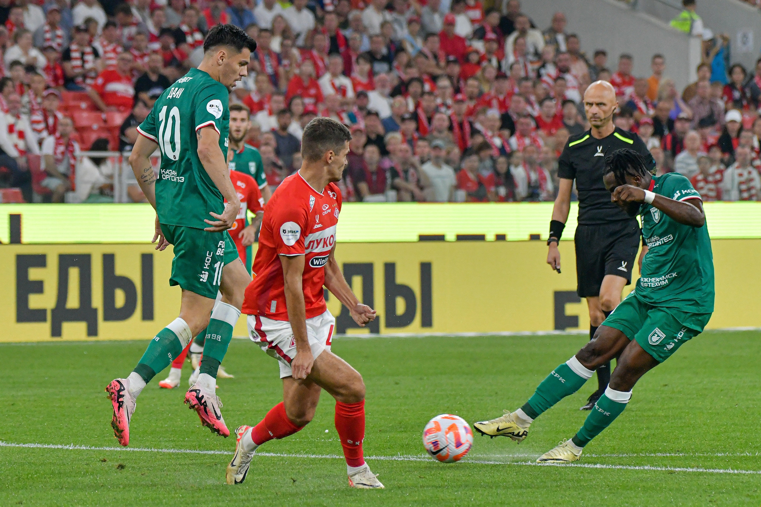 ФК «Спартак-Москва» — ФК «Рубин» 》1:0《 Чемпионат России по футболу. Российская Премьер-Лига. 7 тур. 31.08.2024 «Лукойл Арена» г. Москва. Свой взгляд через объектив