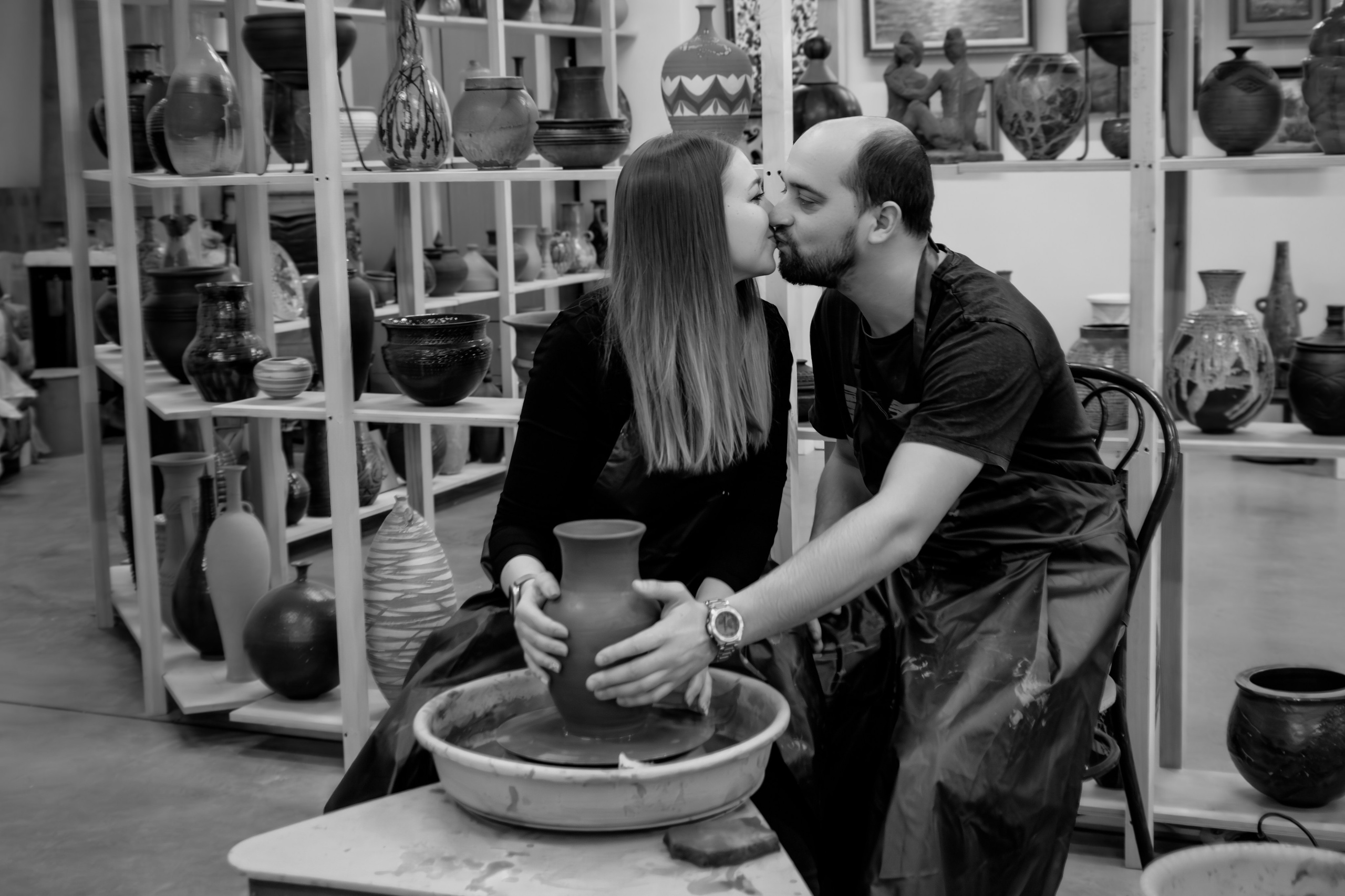 В гончарной. Фотограф Хабаровск