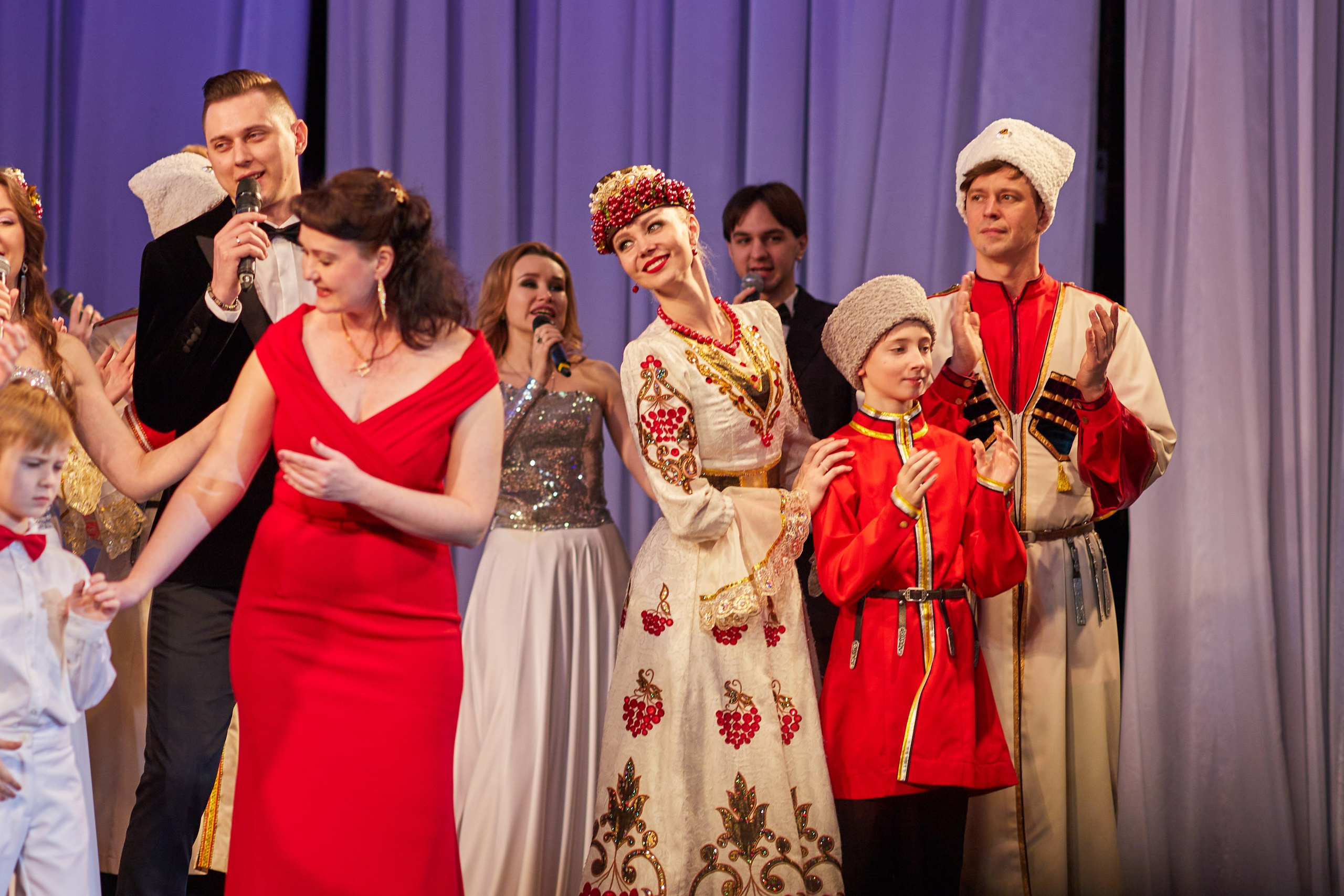 Церемония открытия Года семьи в Краснодарском крае. Фотограф Юлия Маринина