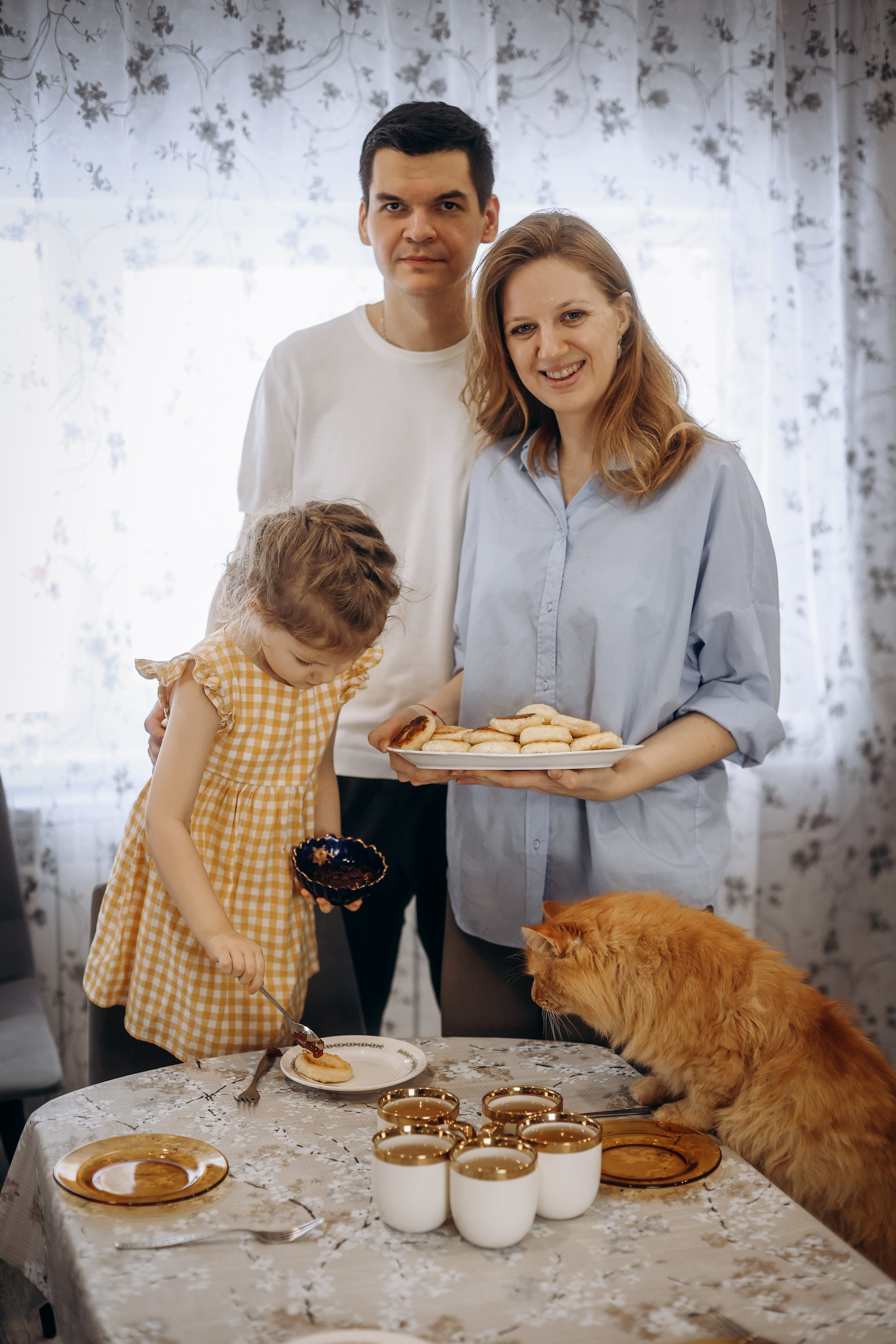 В гостях у Лидии Петровны. Утренние сырники. Детский и Семейный фотограф Елена Карпушина