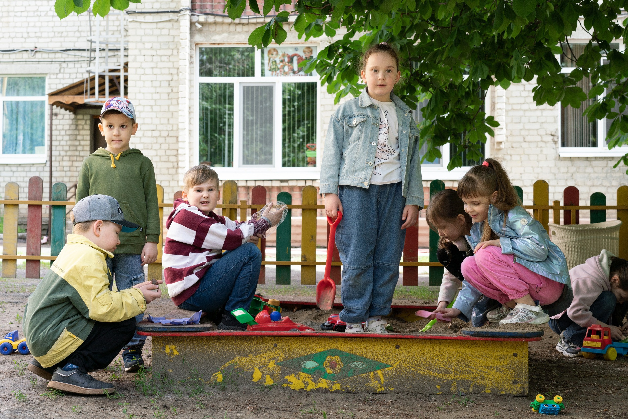 Детский сад, прогулка. Фотограф Шунова Саша