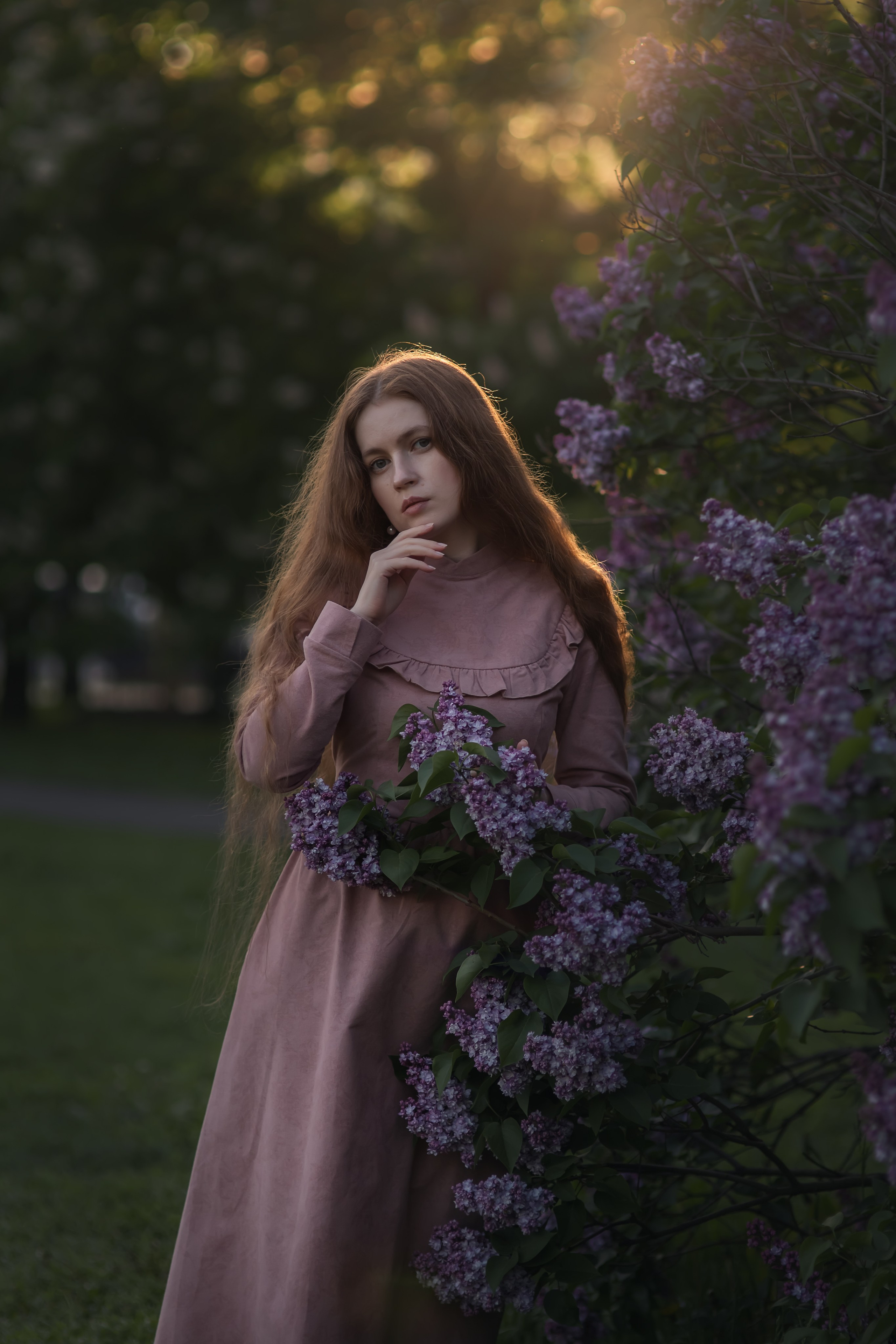 Фотосессия в цветении. Семейный и женский фотограф в Москве Ирина Романова