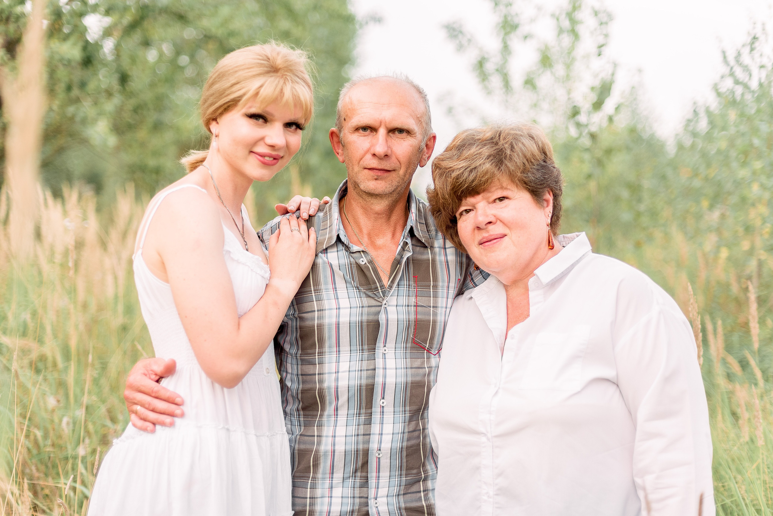 В поле. Фотограф Юлия Попова