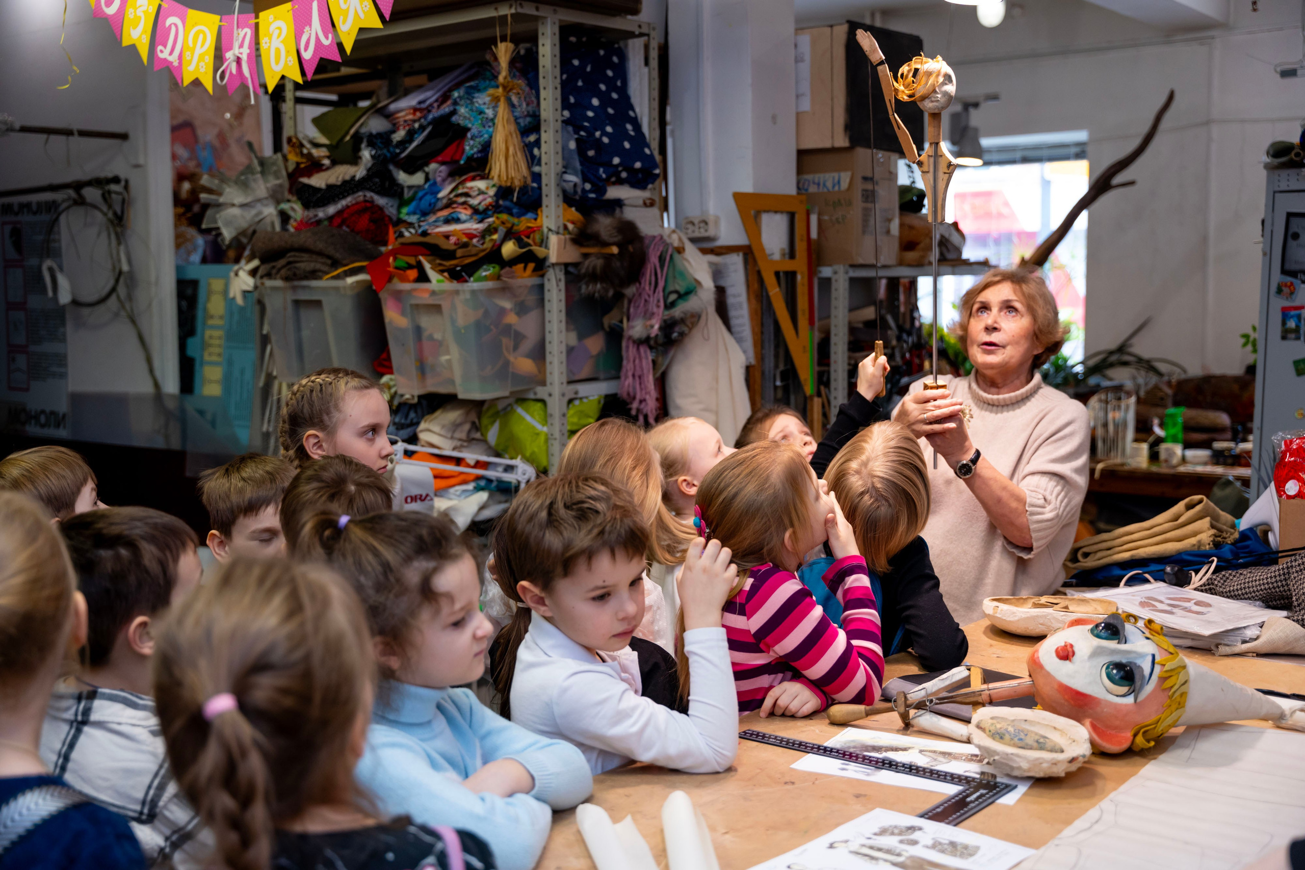 Экскурсия московский дом кукол. Фотограф Юлия Попова