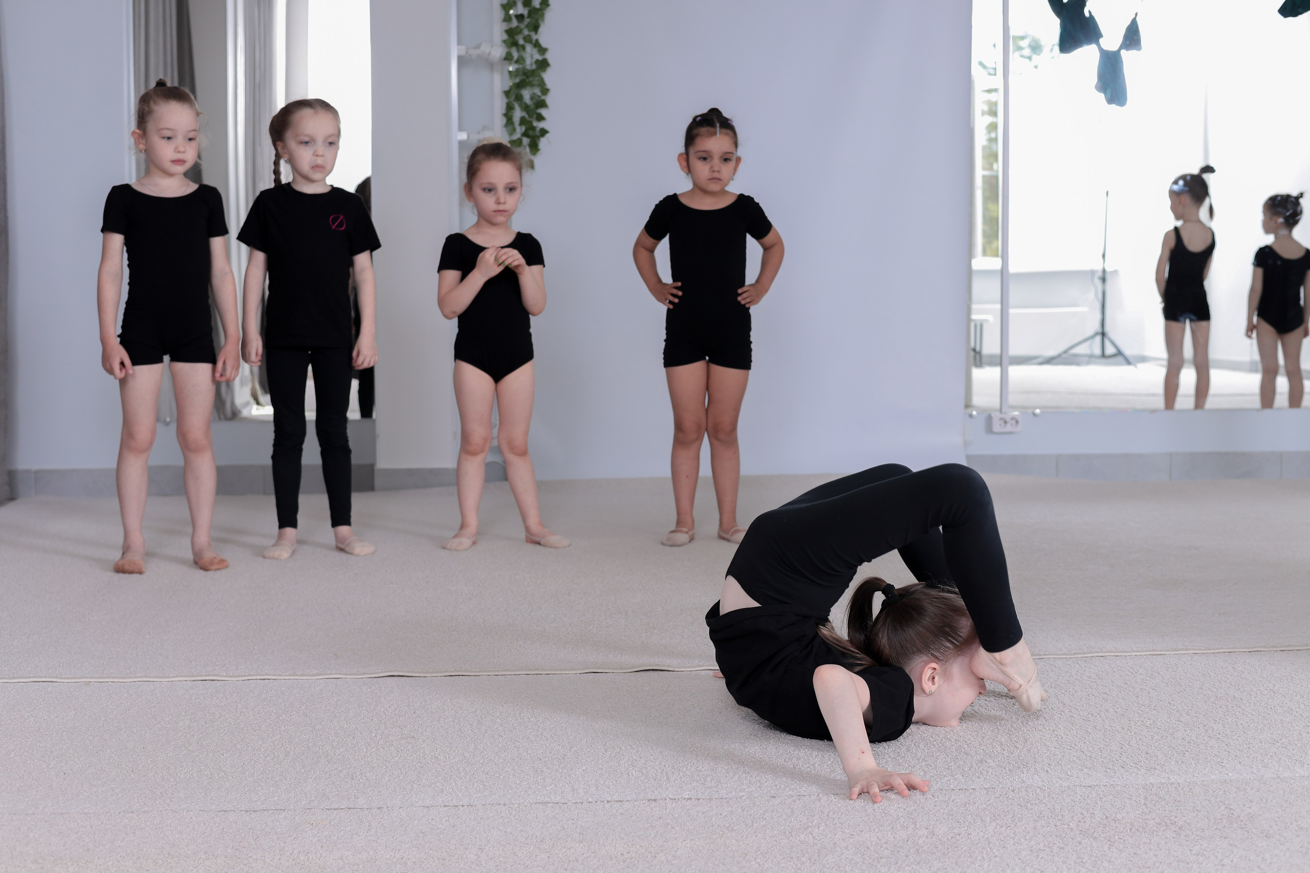 Открытый урок гимнастика. Фотограф Надршина Лилия