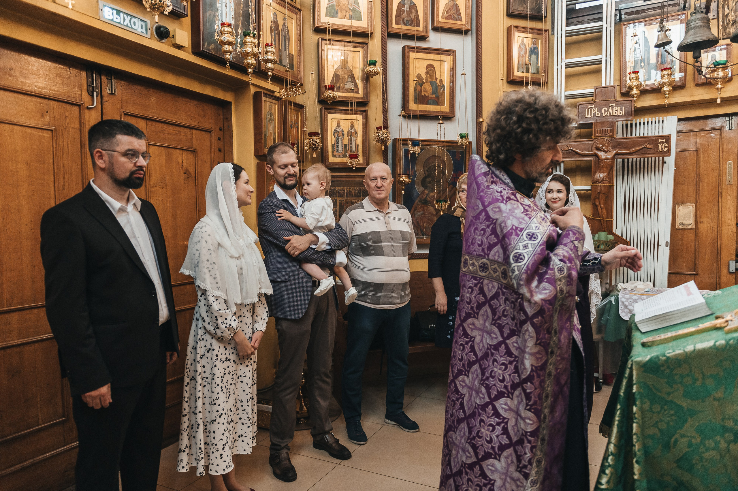 Крещение Миши. Свадебный и семейный фотограф в Санкт-Петербурге Александр Озеров