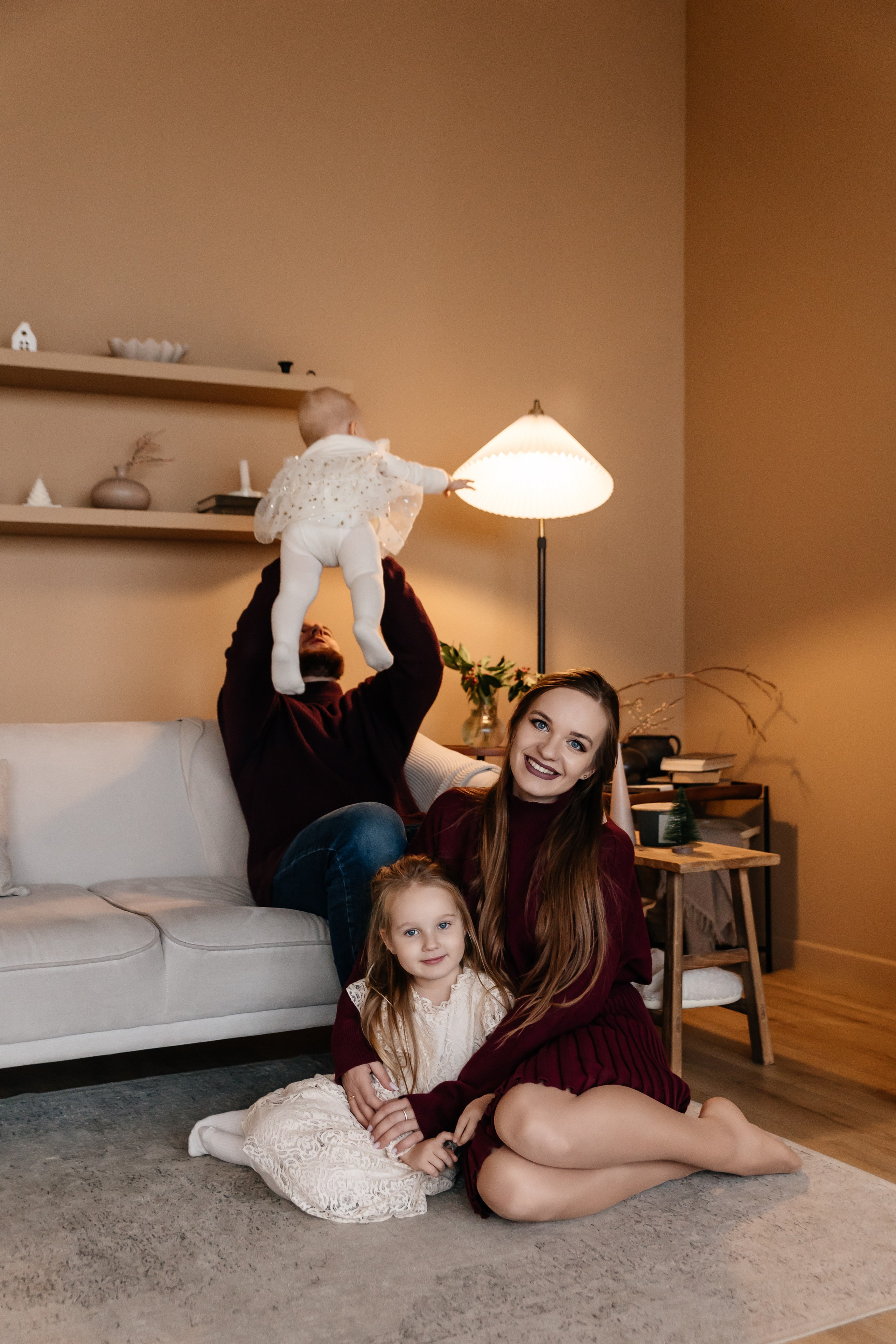 Катя, Рома, Полина и Эмилия. Семейный фотограф Минск Усова Ольга