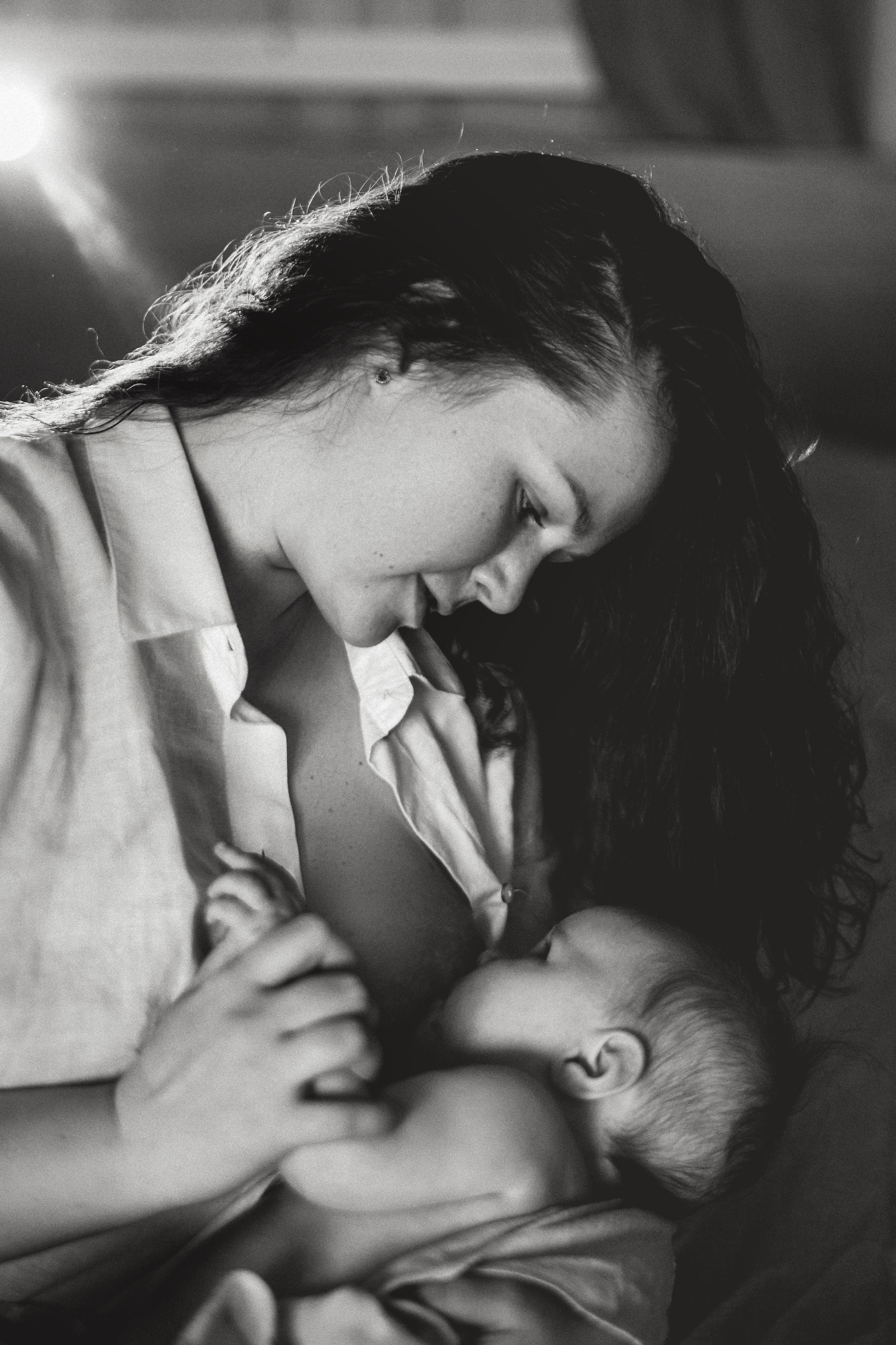 Домашняя фотосессия Ирины и Киры. Детский, семейный и ньюборн фотограф в Москве Юлия Шуарт