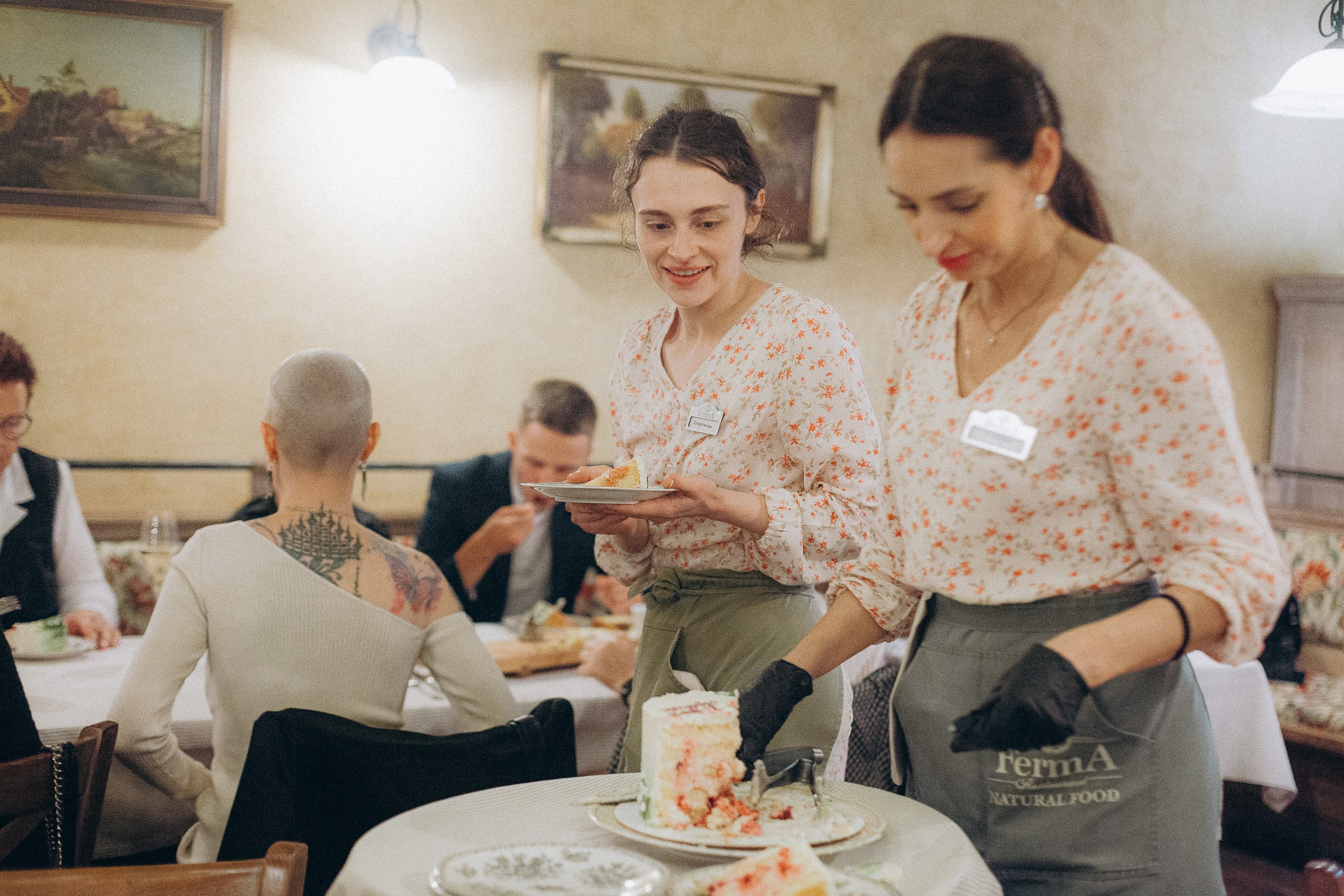 День рождения Ирины в ресторане «Ферма». Фотограф в Петербурге Татьяна Гуляева