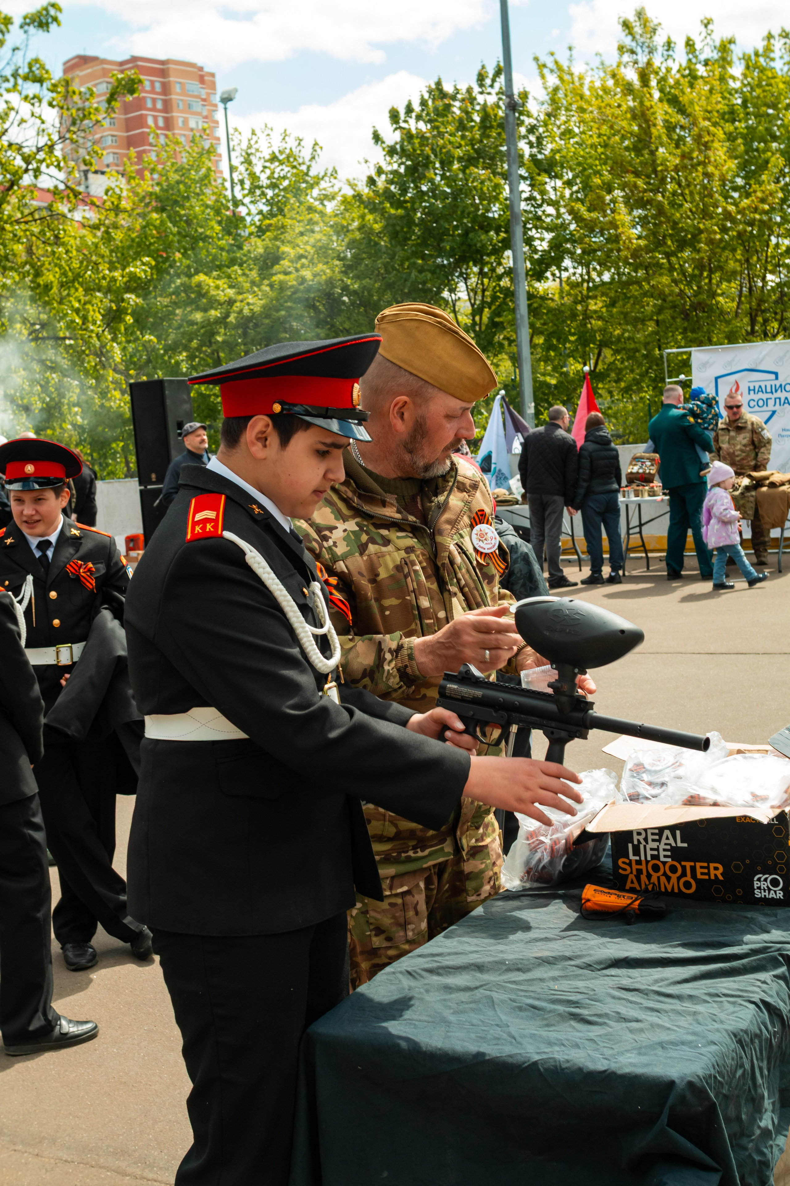 Репортаж с 9 мая 2025 года, День Победы! ВАО Москва. Фотограф Илья Варакин