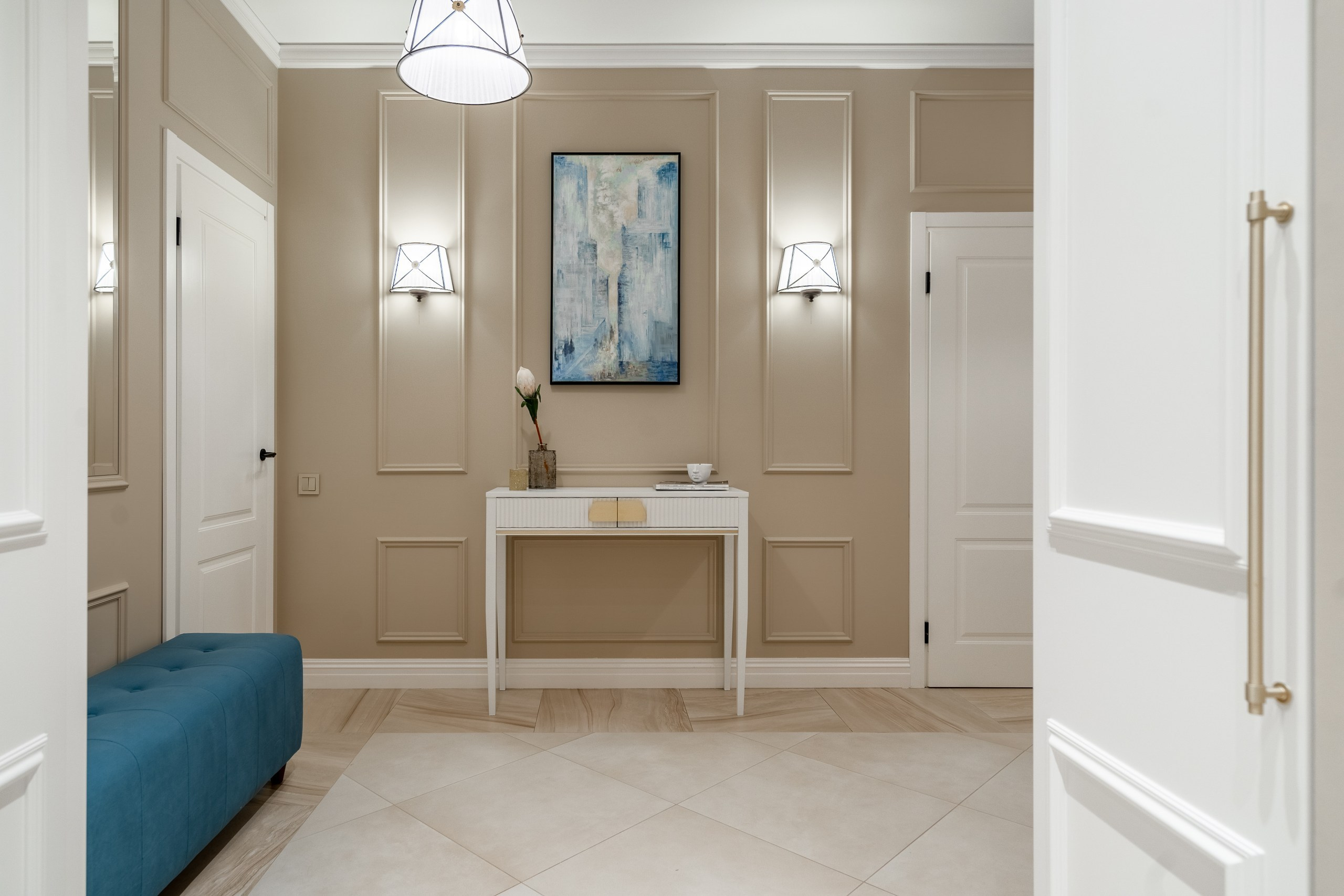 Дизайн проект на Малой Десятинной с хоумстэджингом