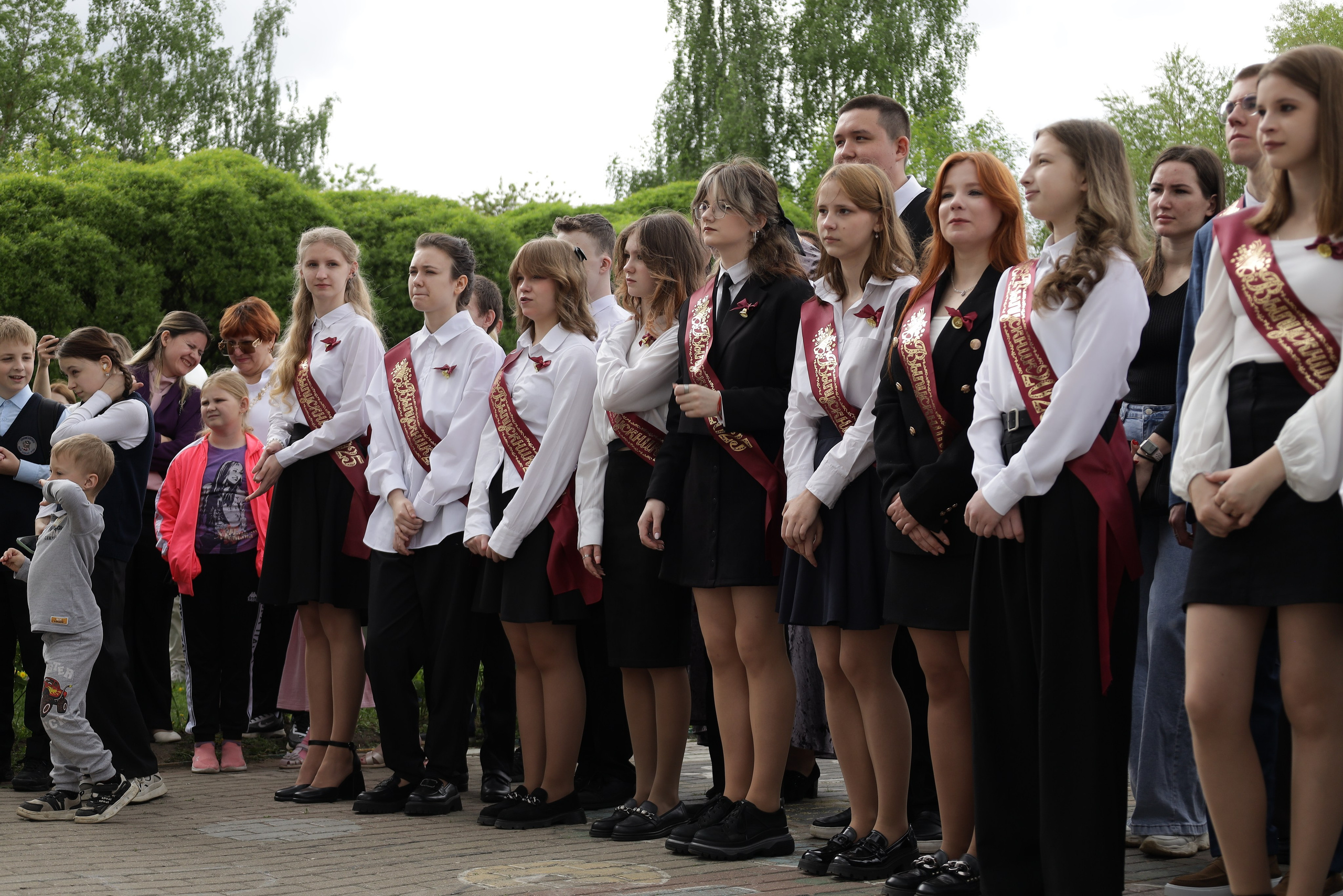 Последний звонок. Фотограф Надршина Лилия