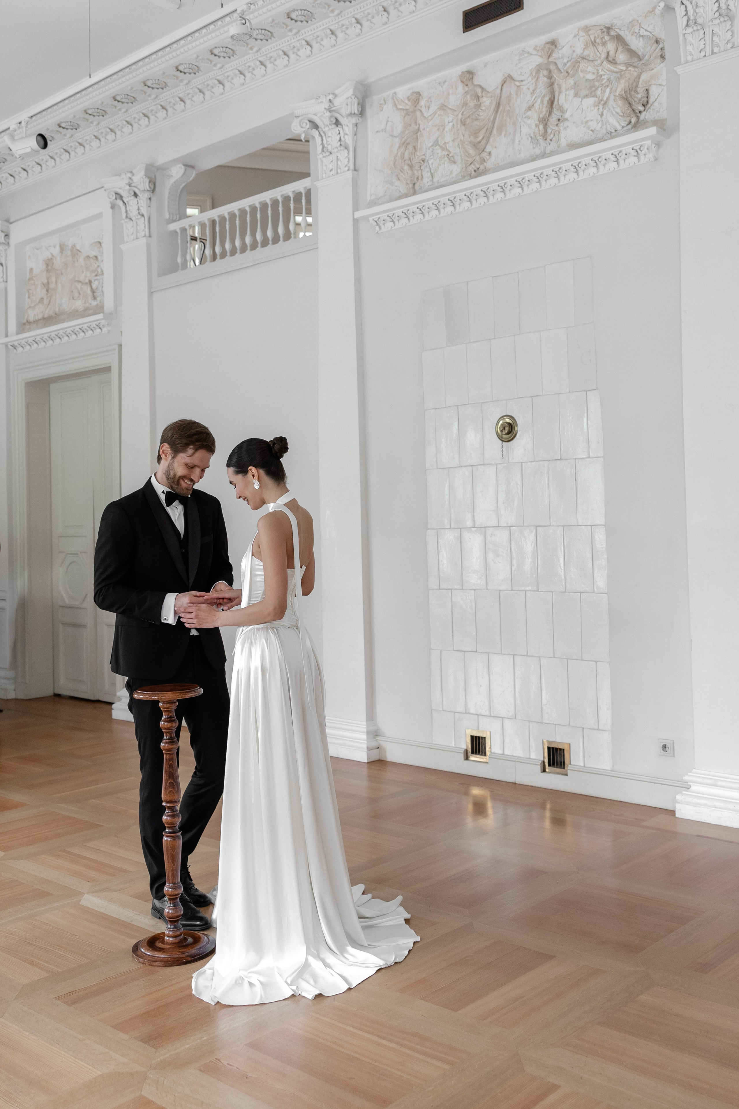 Роспись в усадьбе Муравьевых-Апостолов. Свадебный фотограф в Москве Топтыгин Иван