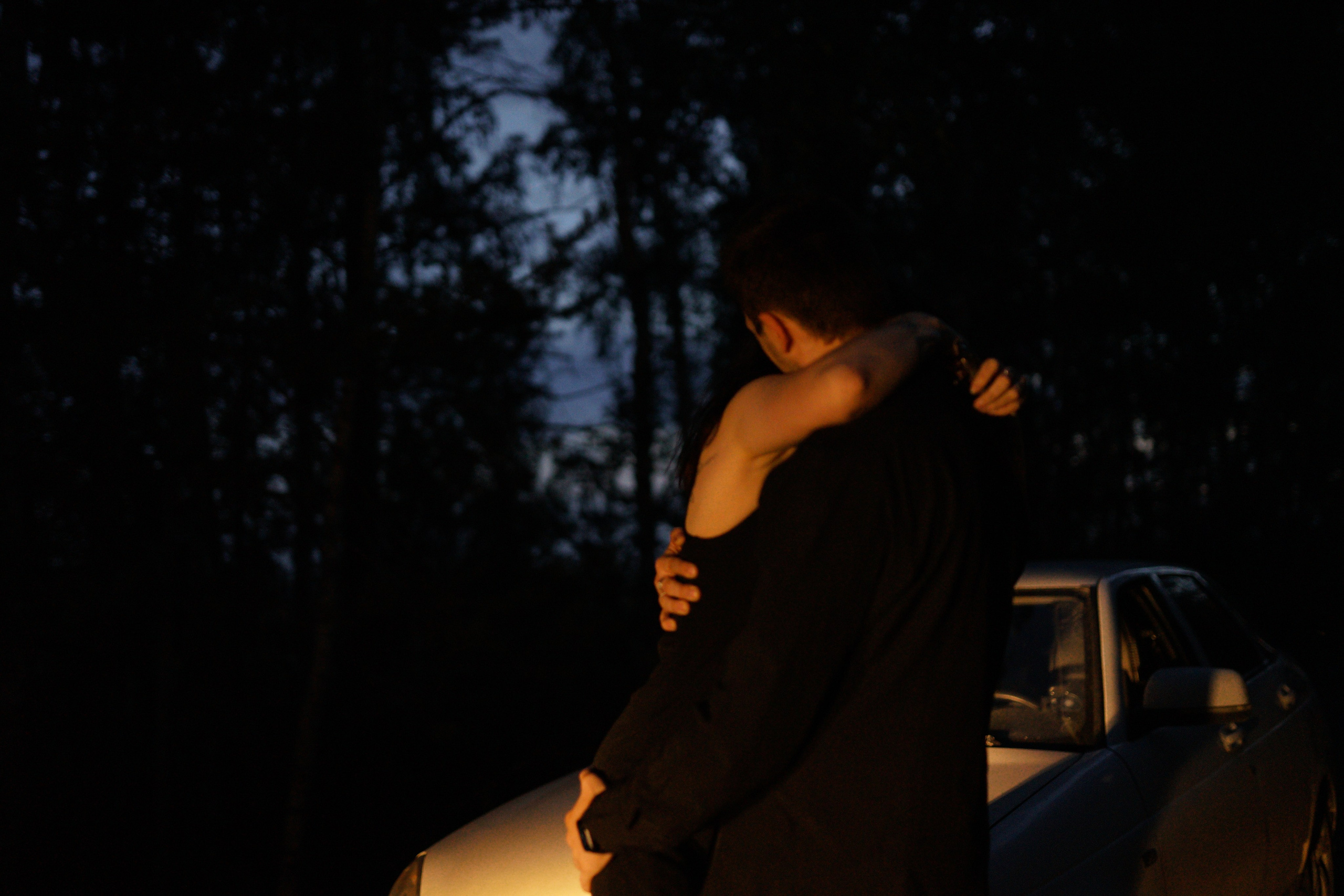 Поздний закат