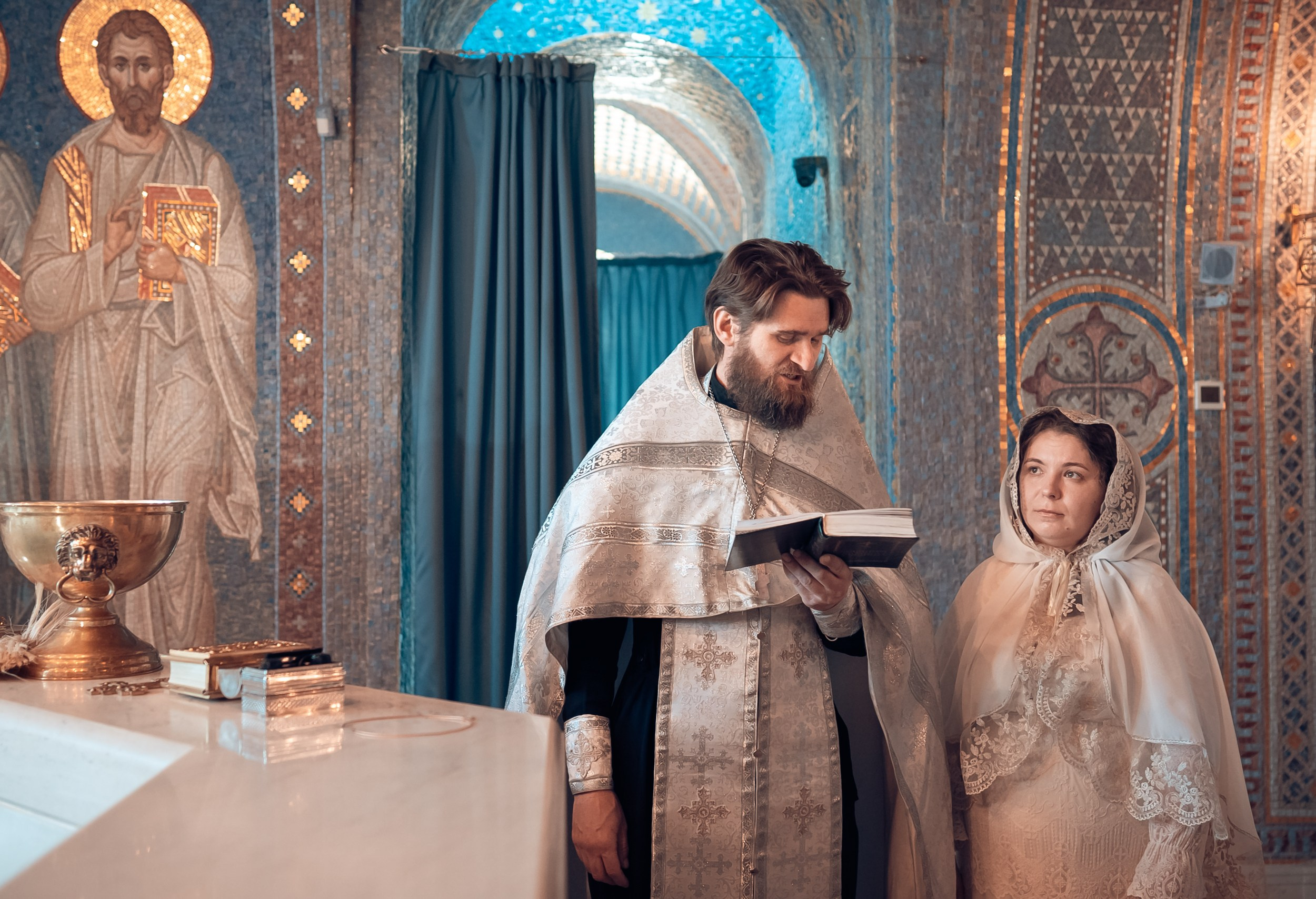 Крещение, Владимирский собор в Херсонесе, г. Севастополь. Церковный фотограф Севастополь