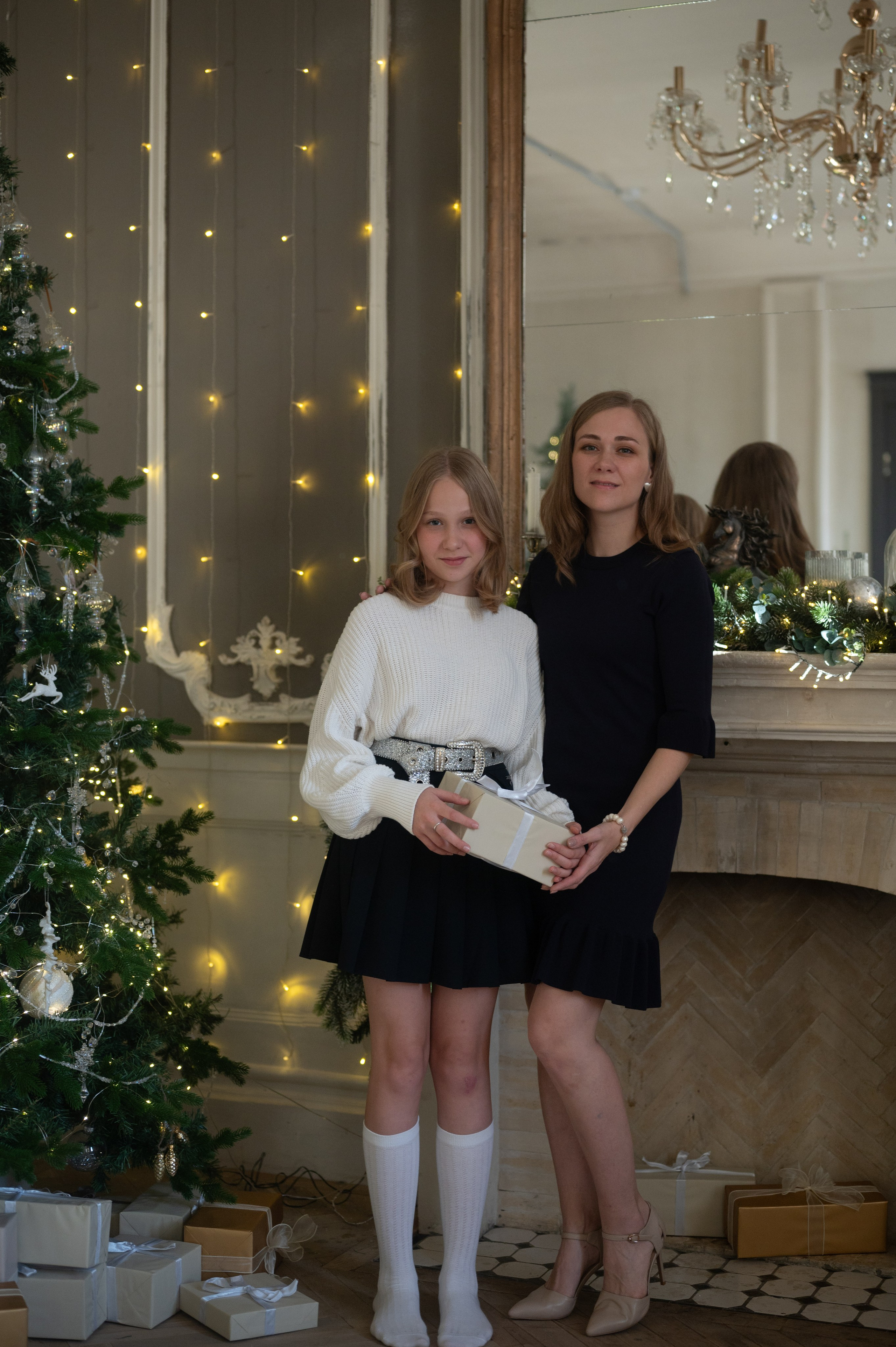 Фотостудия «Файн-арт» Новый год 2024-25. Фотограф новорожденных, семейный детский в Тюмени Татьяна Морозова