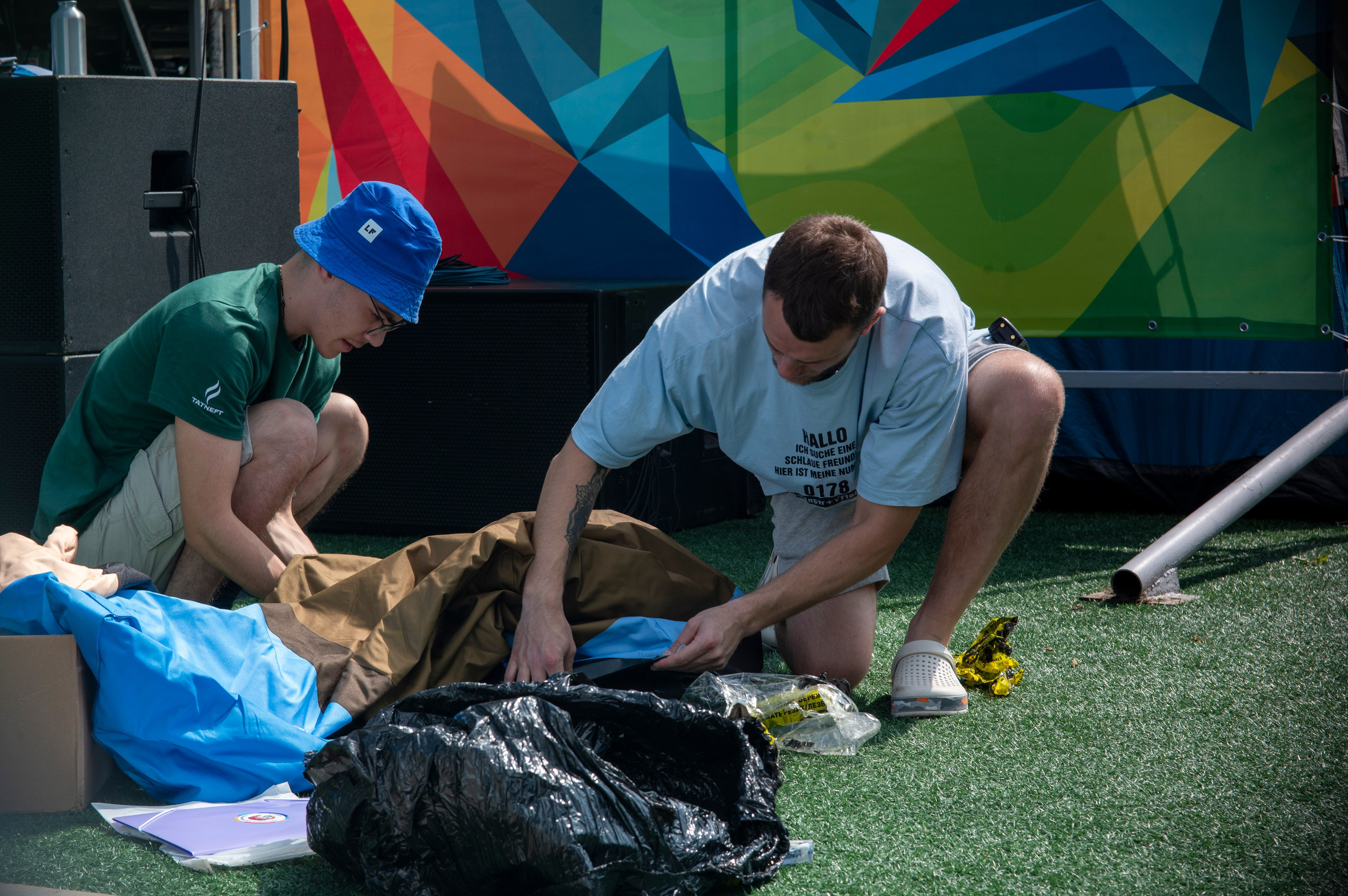 Полевая олимпиада Юных геологов. Фотограф Роман Адлер