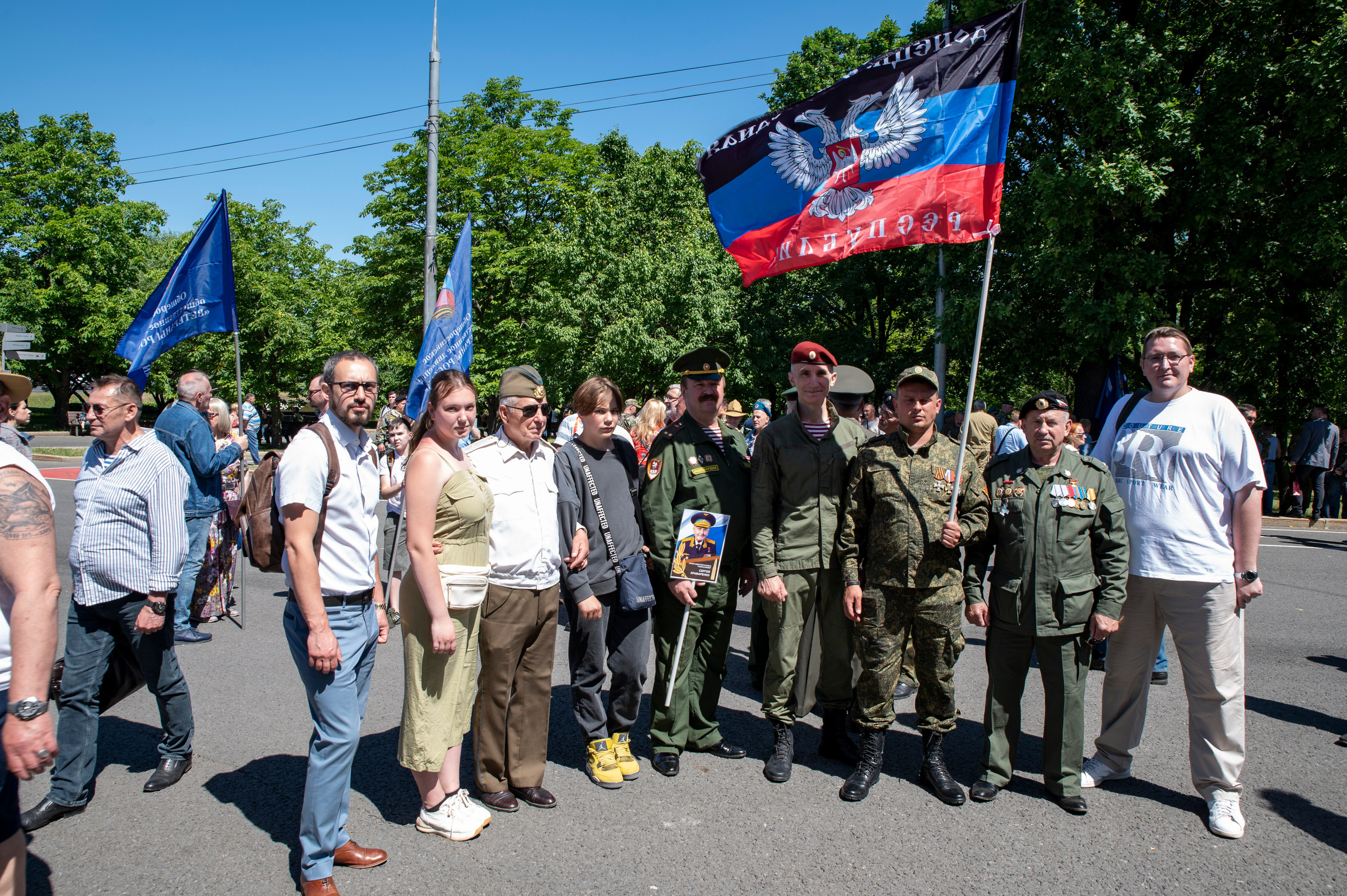 День ветеранов боевых действий 2022. Фотограф Роман Адлер