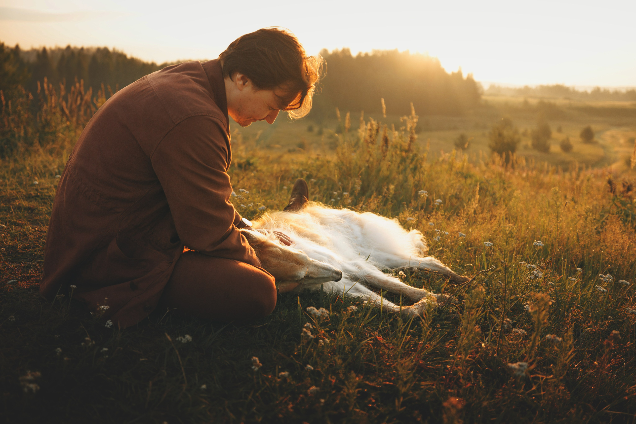 Сергей, Оксана и Жара. Фотограф анималист Осипчикова Мария