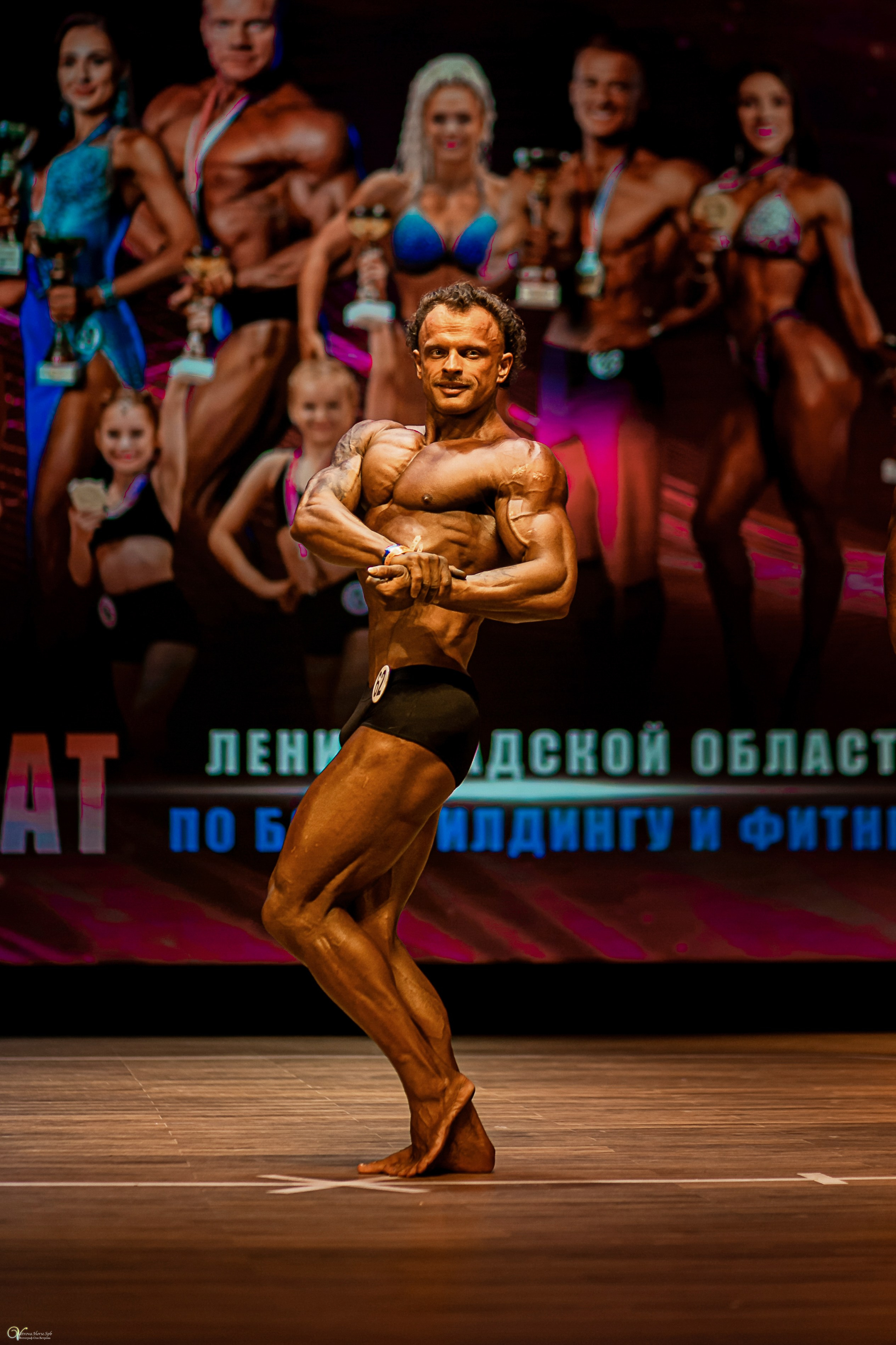 Съемка чемпионата по бодибилдингу. Фотограф женский и мужской портрет Санкт-Петербург