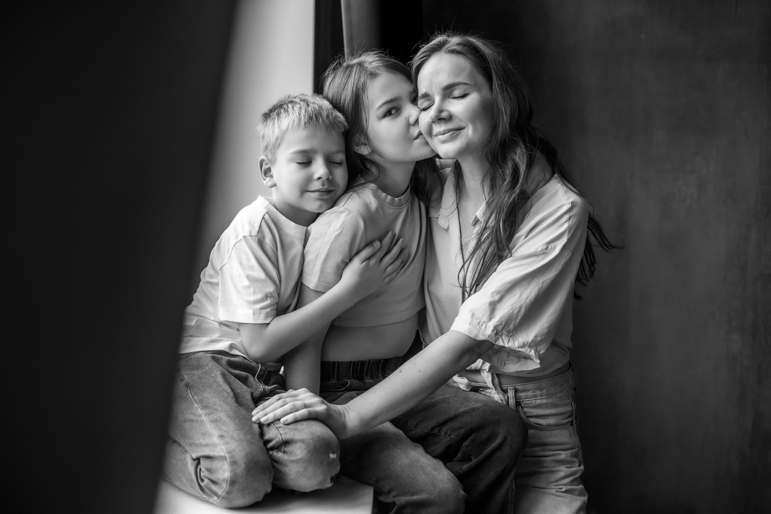 Проект ко Дню матери. Семейный и детский фотограф в Москве Анна Чертополох