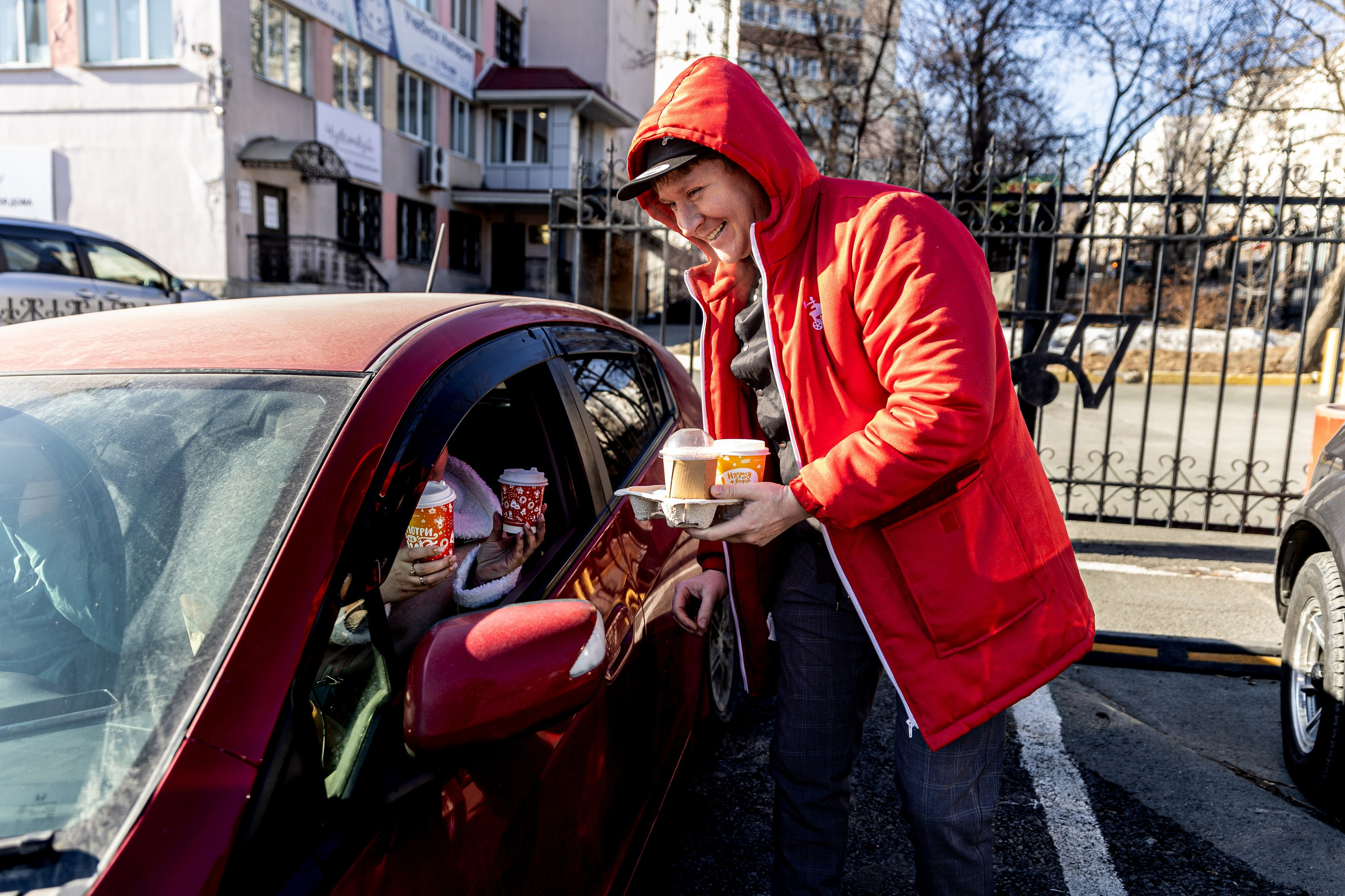 Открытие автокафе Coffee Machine