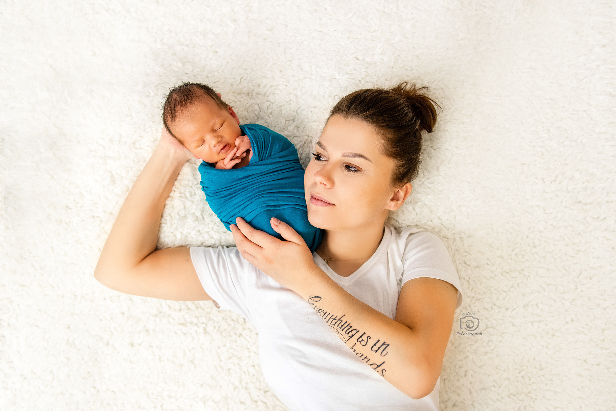 Портфолио новорожденных. Фотограф в Нефтеюганске Мила Аксёнкина