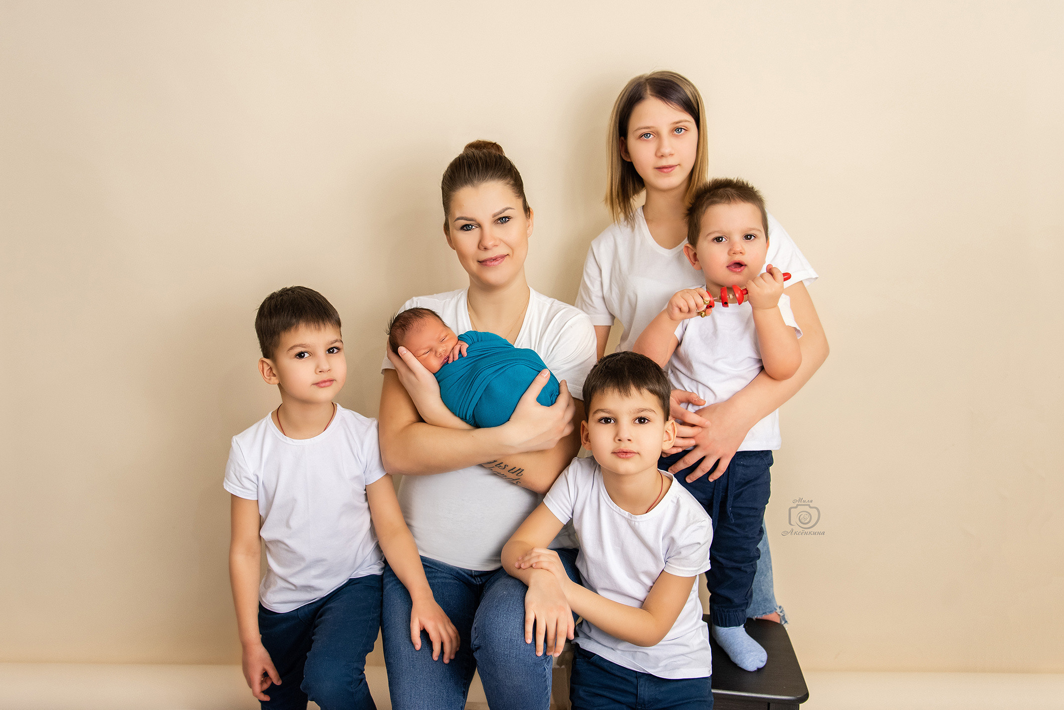 Портфолио новорожденных. Фотограф в Нефтеюганске Мила Аксёнкина