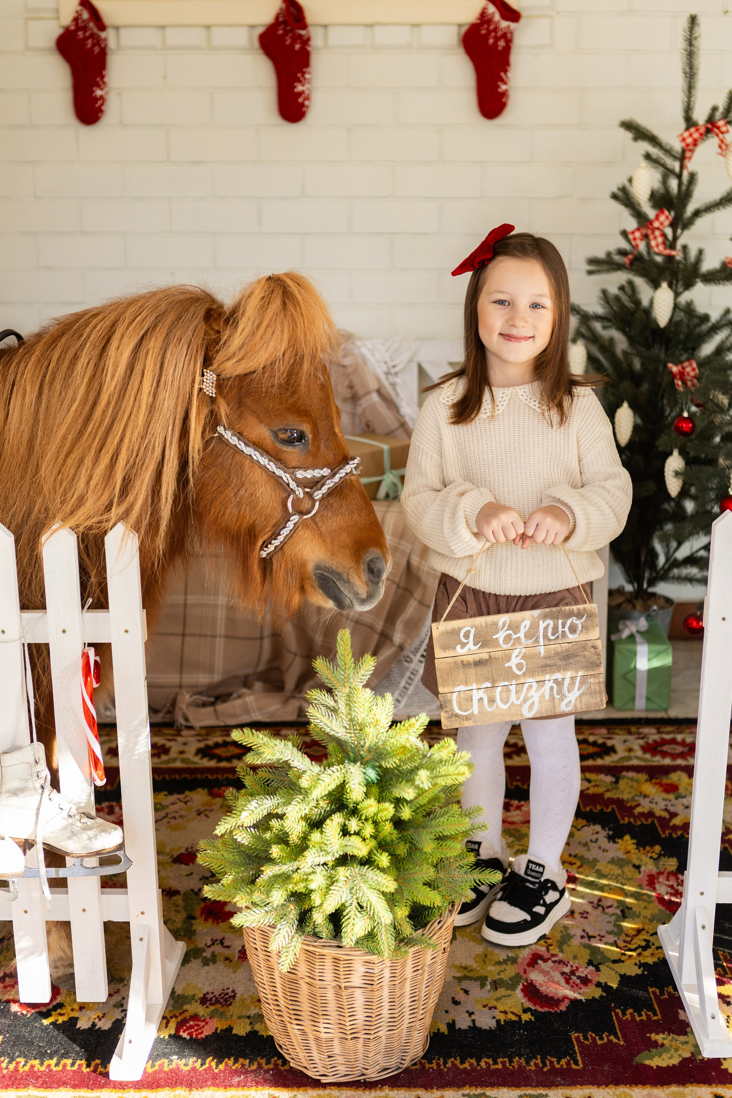 Символ 2026 года «Пони-Бонус». Фотостудия Ольги Сурухановой. Свадебный семейный и детский фотограф в Краснодаре Карина Федоровская