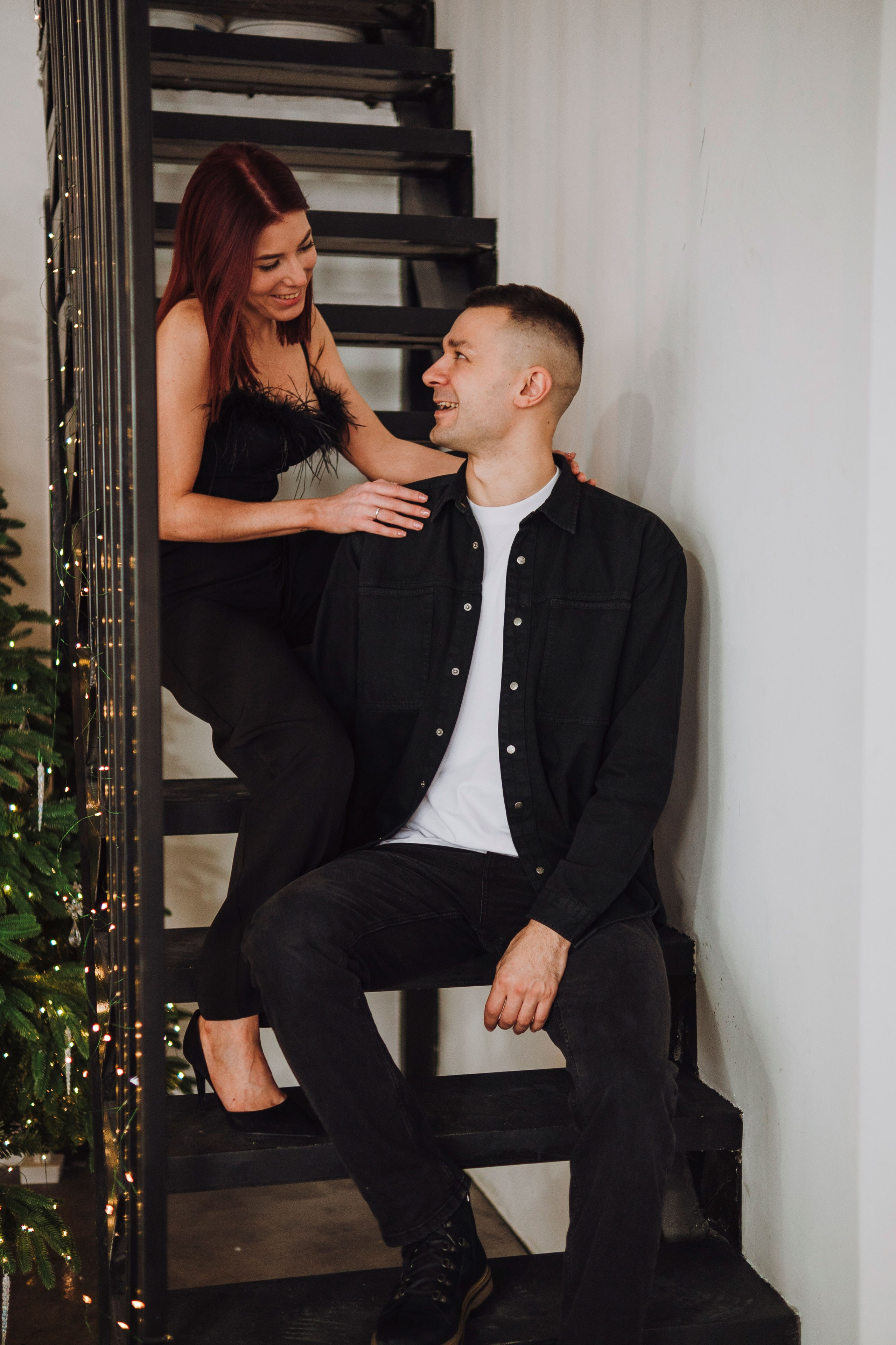 Новогодняя история Лёши и Лизы. Семейный и детский фотограф Анастасия Монченко