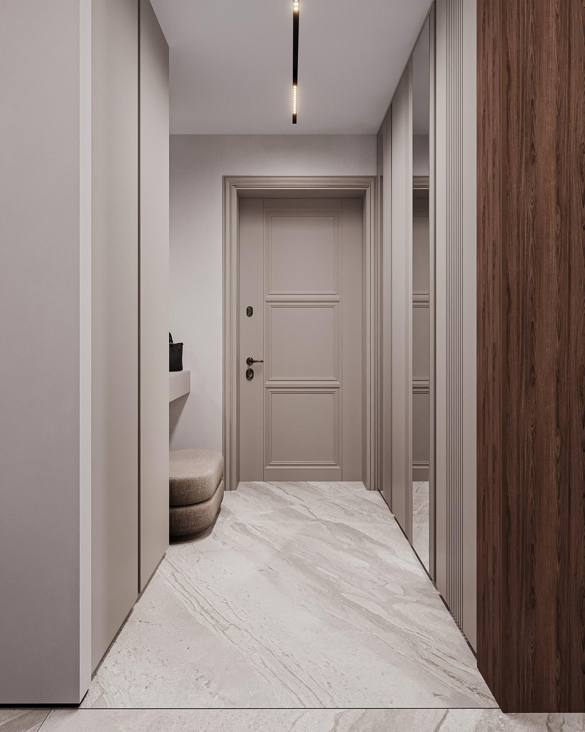 ЖК Хендлайнер 103 м². 3Д-Визуализация Наталья Макогонова