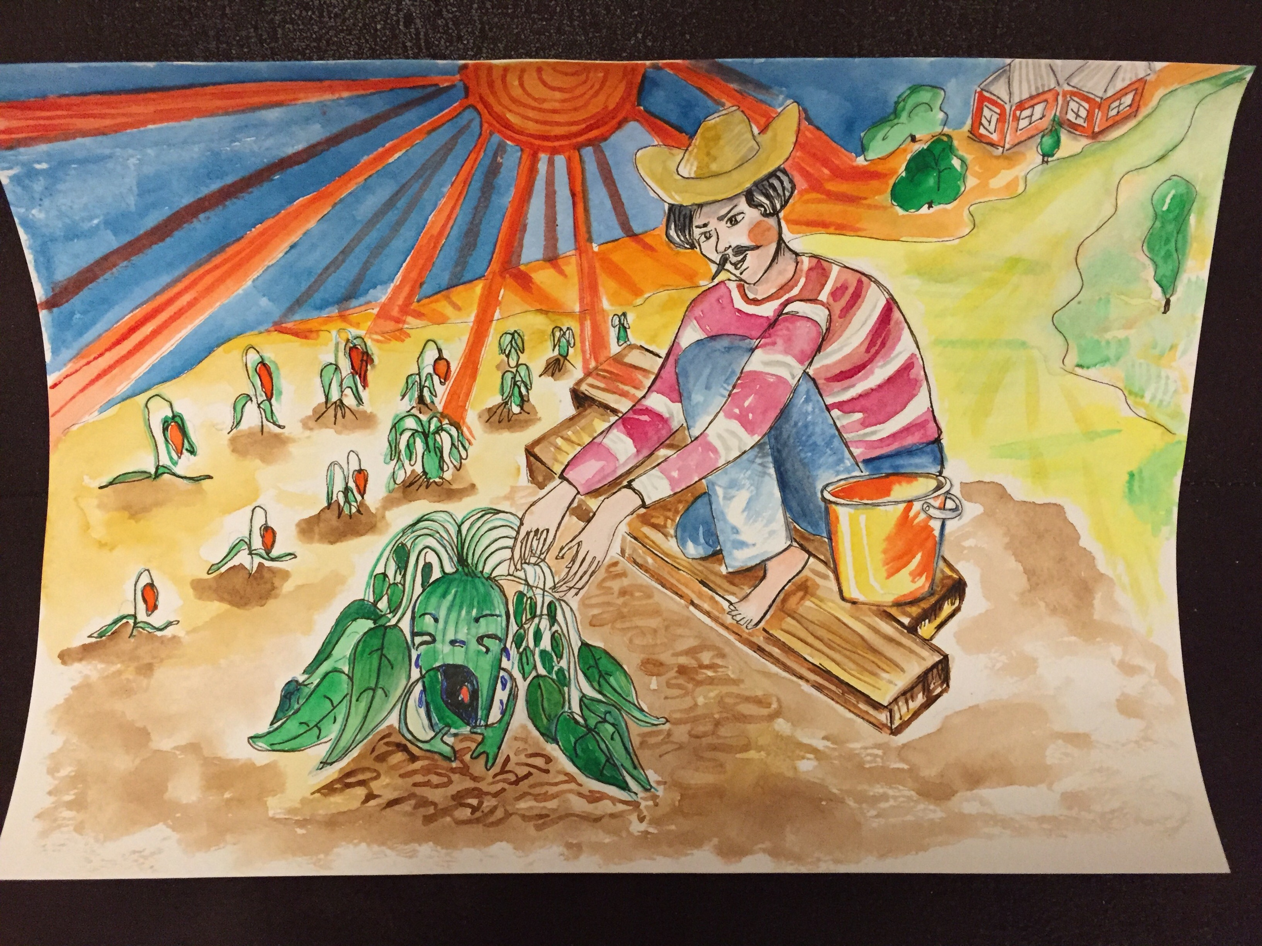 Illustration 20/30 cm watercolor on paper 2021