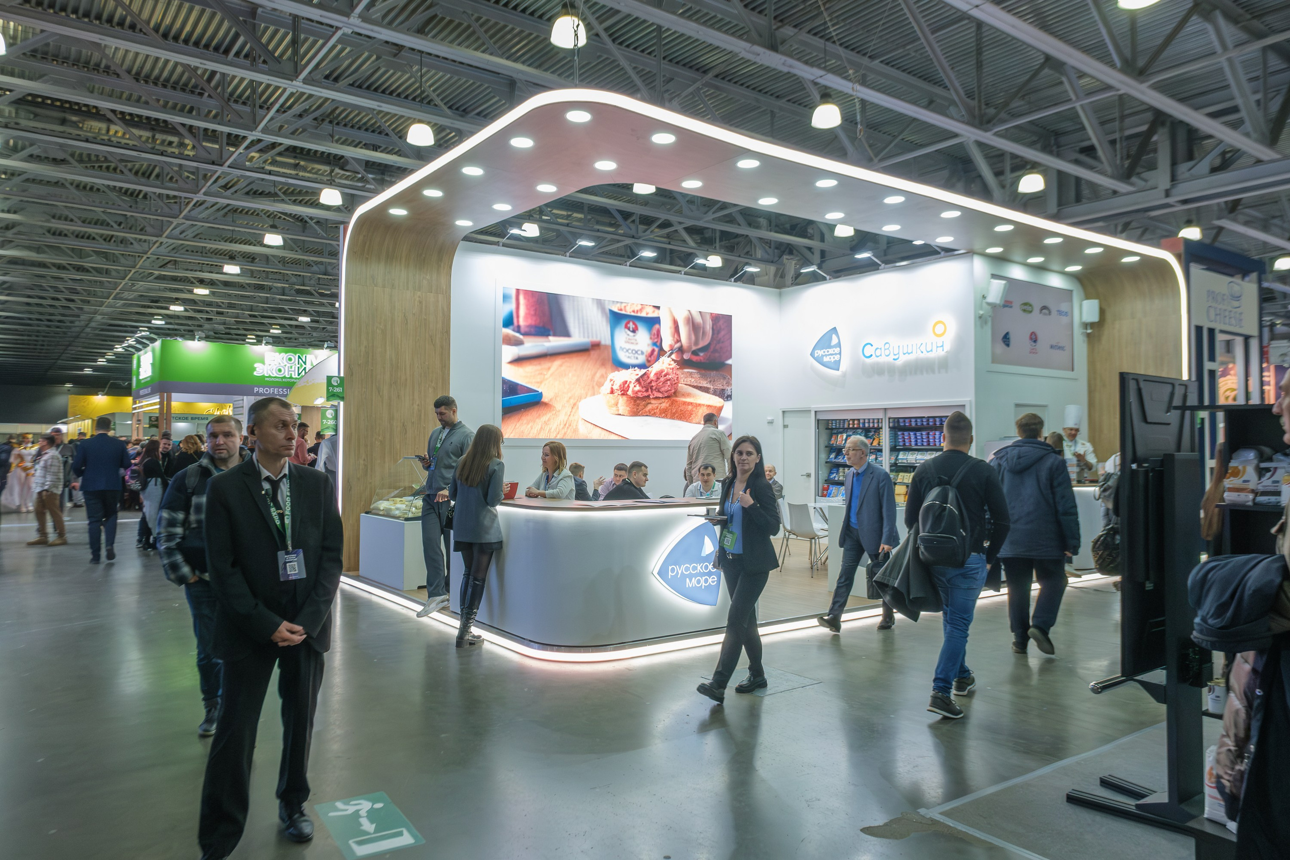 Репортажная фотосессия на выставке Crocus Food Expo