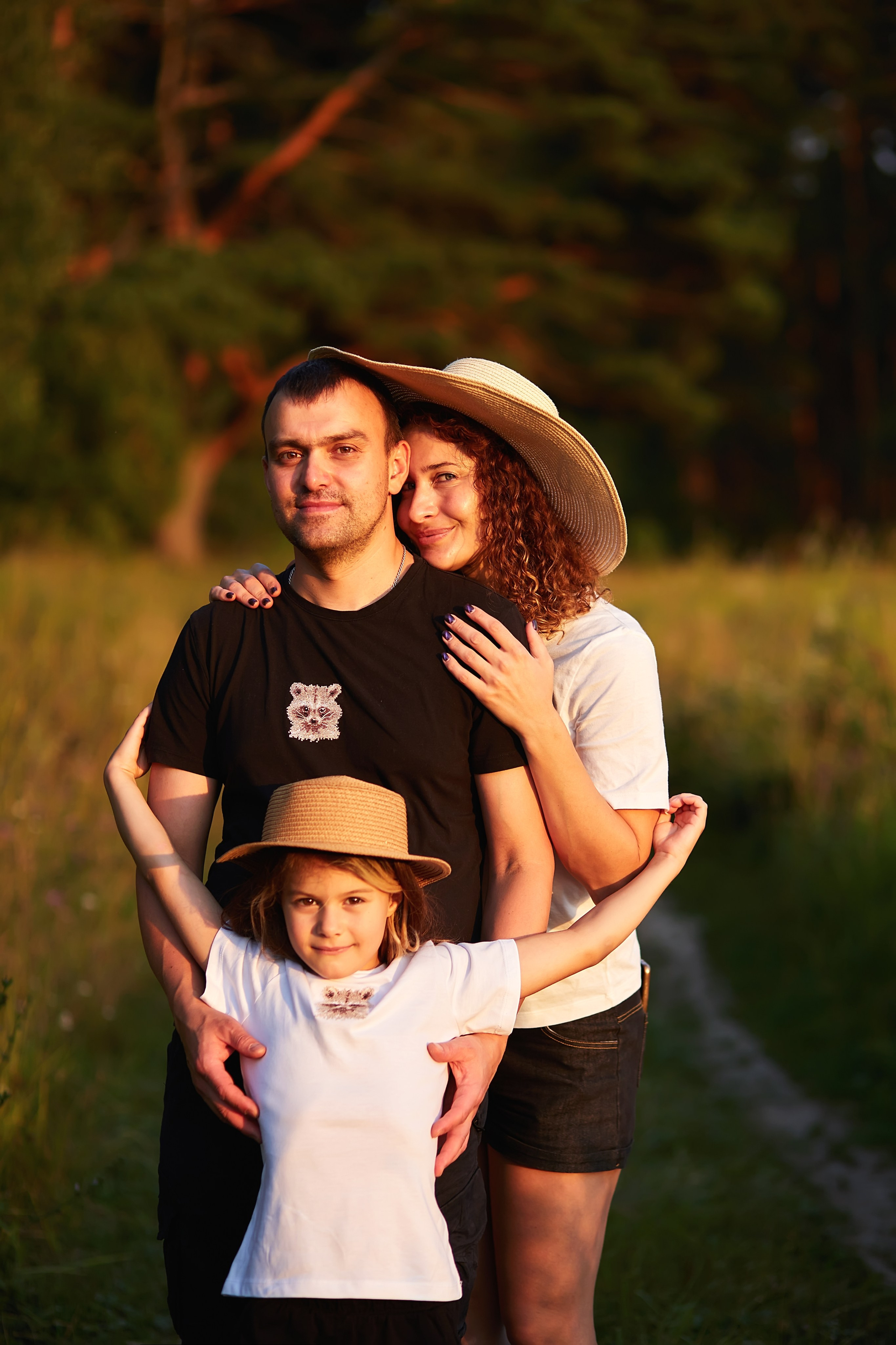 Ольга, Андрей и Настёна. Семейный и детский фотограф в Москве Шарапова Ирина