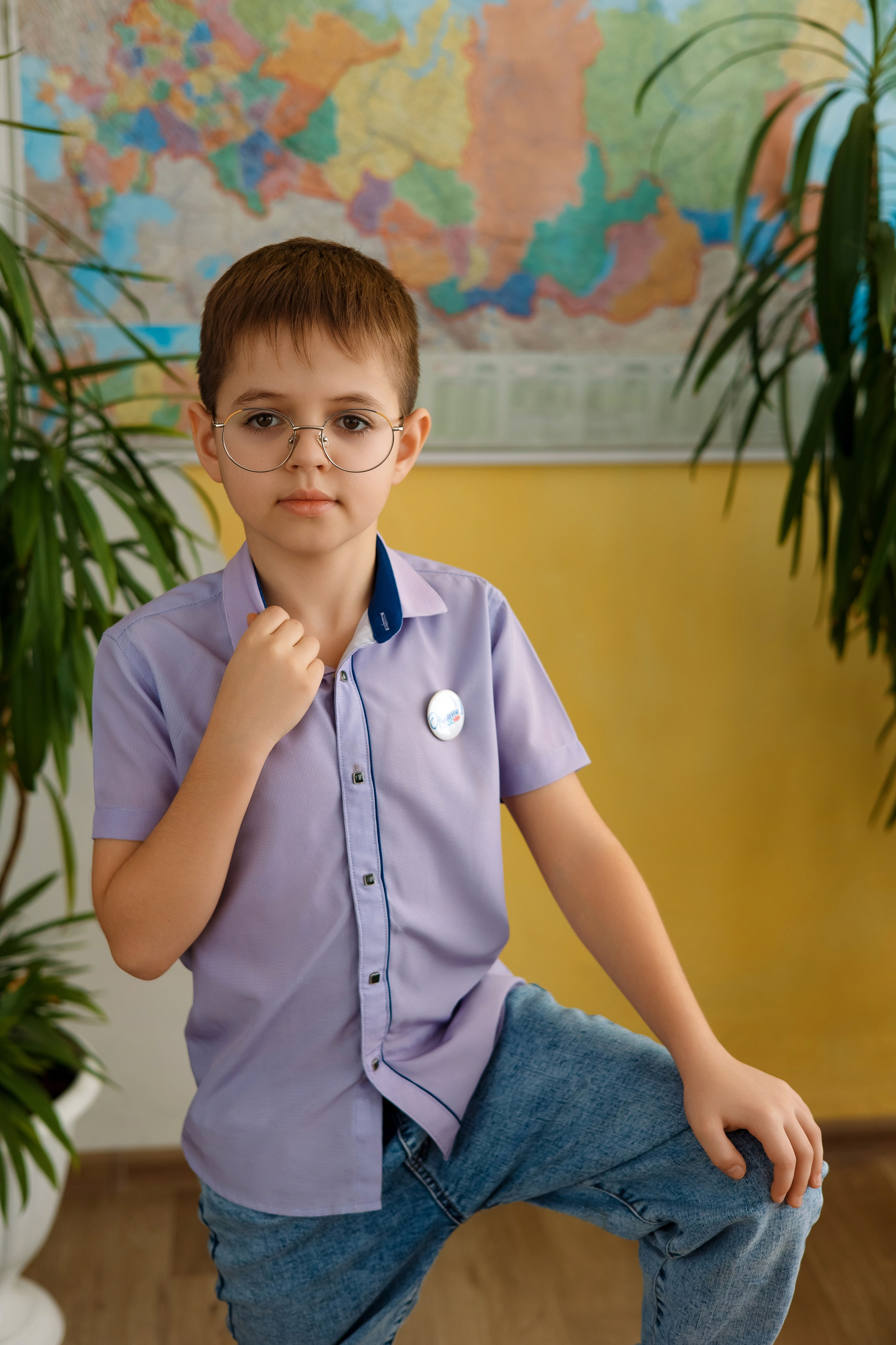 4 класс с. Барабаш. Фотограф Любовь Корниенко, Примоский край