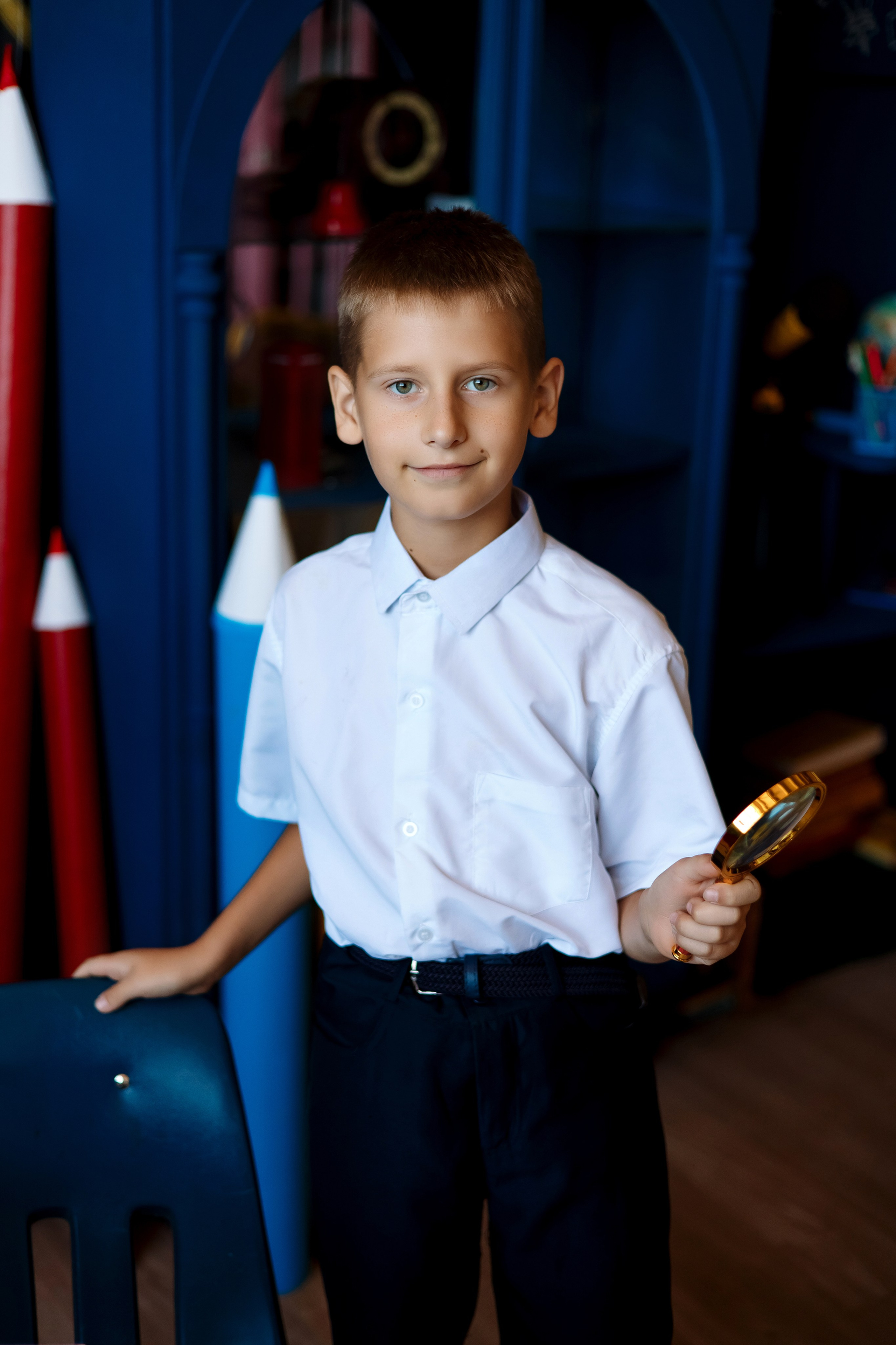 4 класс фотосессия в фотостудии. Фотограф Любовь Корниенко, Примоский край