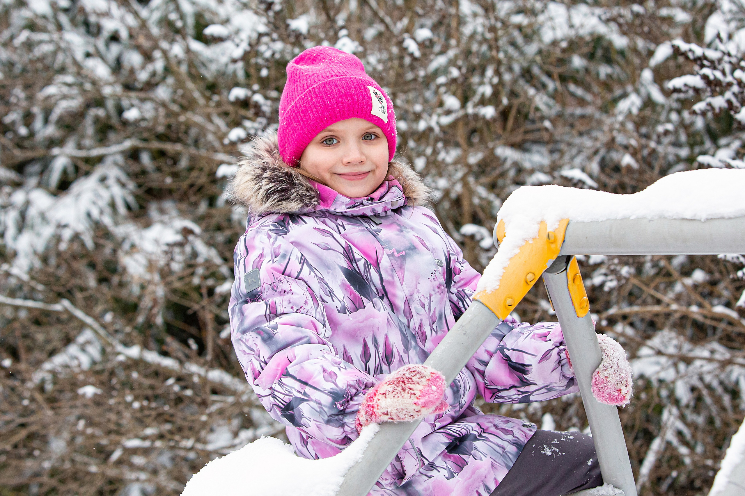 Зима в детском саду. Свадебный, семейный, детский фотограф в Санкт-Петербурге