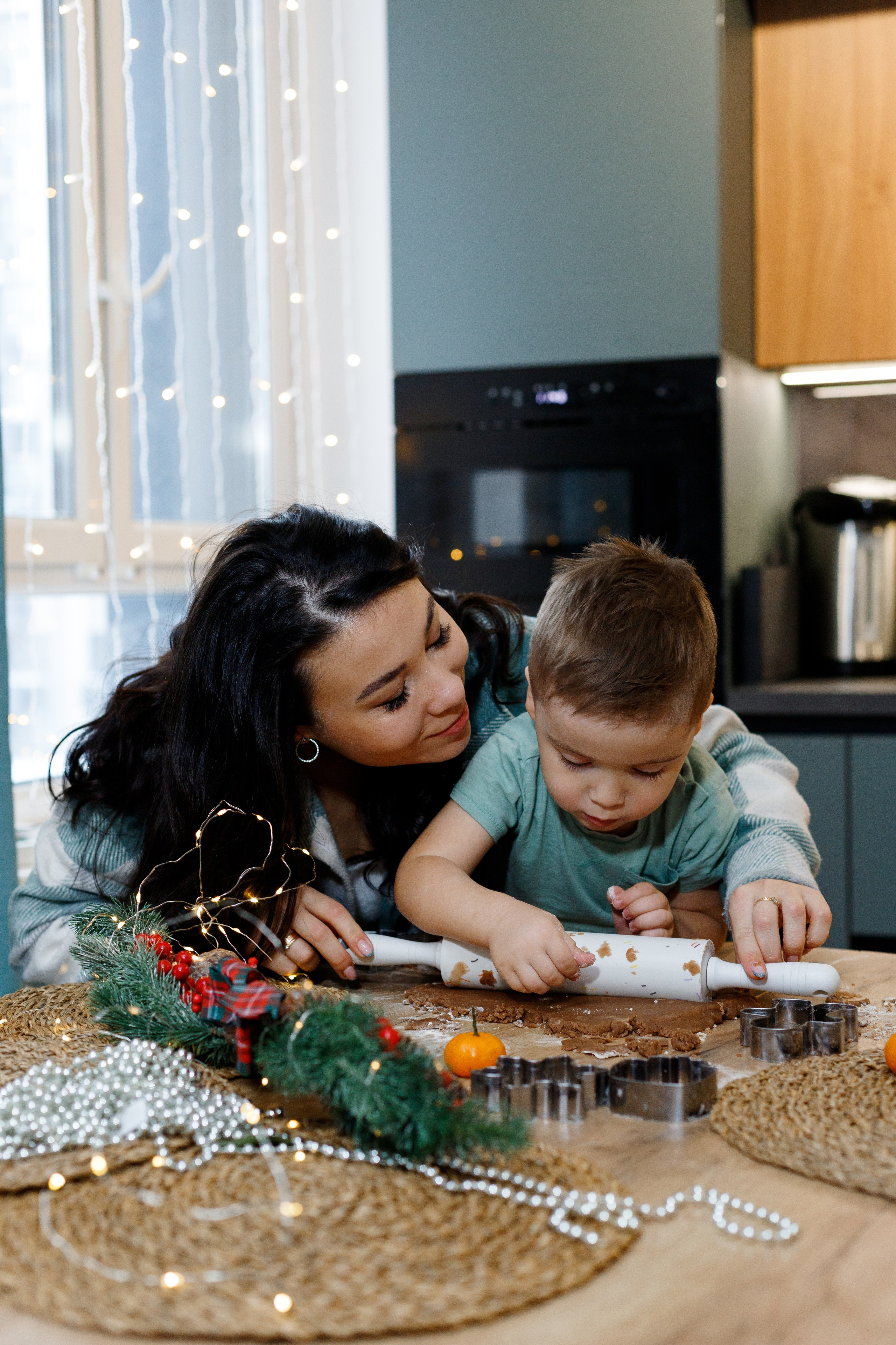 Предновогодняя домашняя фотосессия. Фотограф Александра Сыщенко