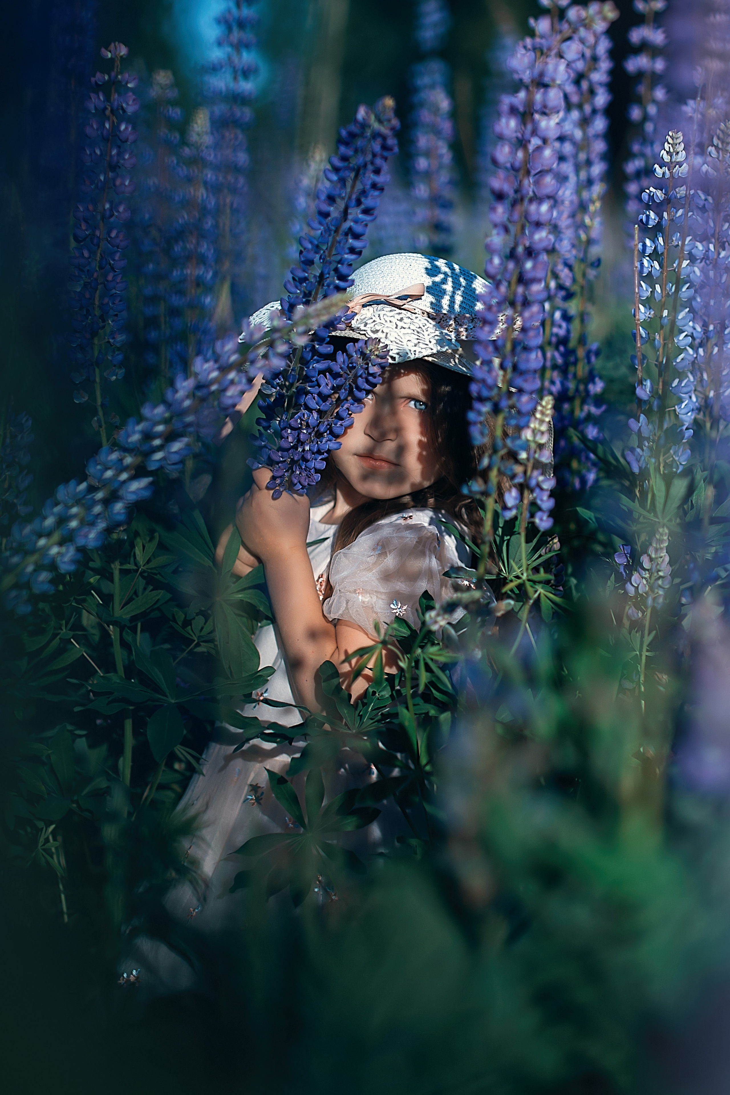 Люпины_Псковская область. Семейный фотограф в Санкт-Петербурге