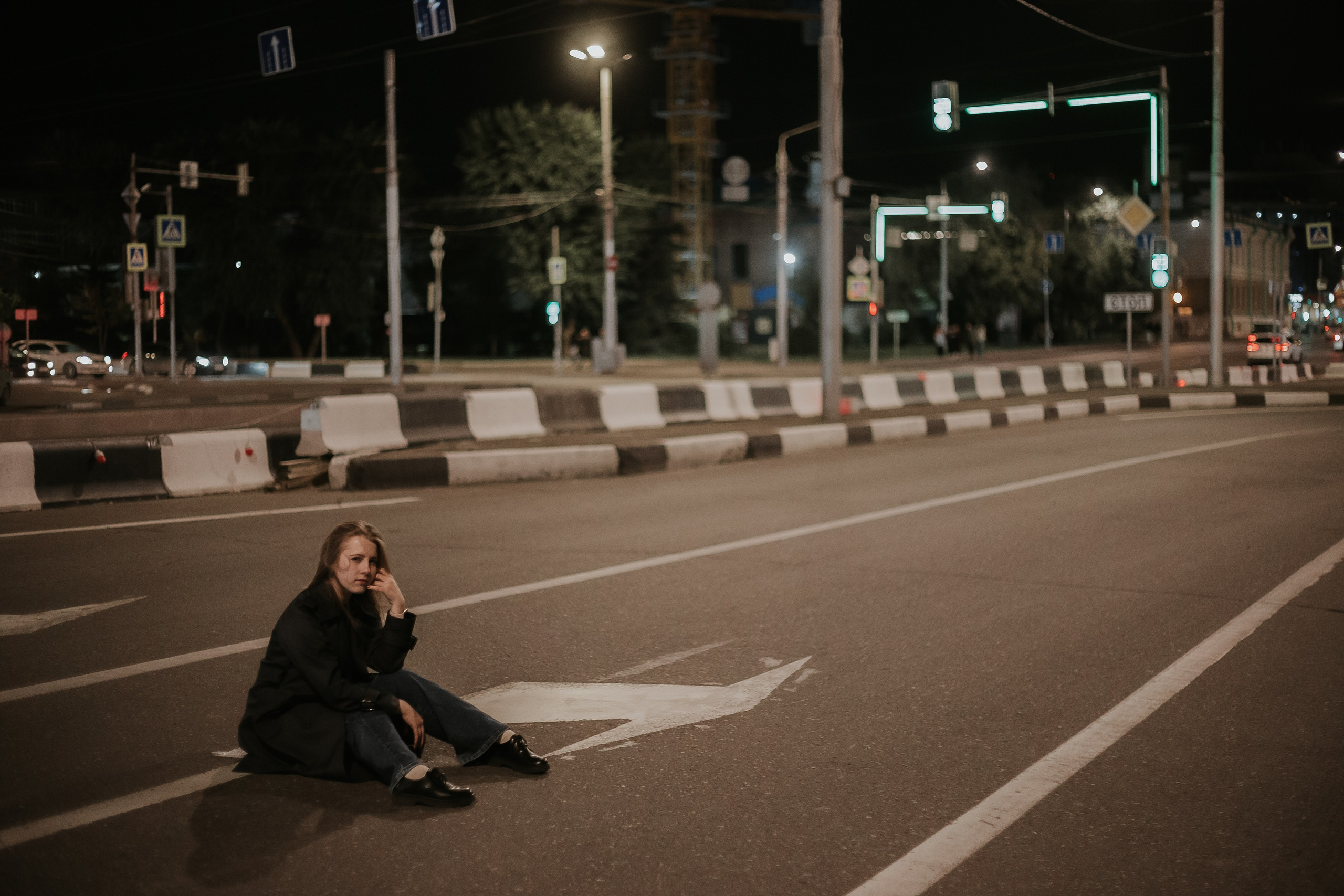 Ангелина. Ночная съёмка. Фотограф Регина Крикунова г. Красноярск