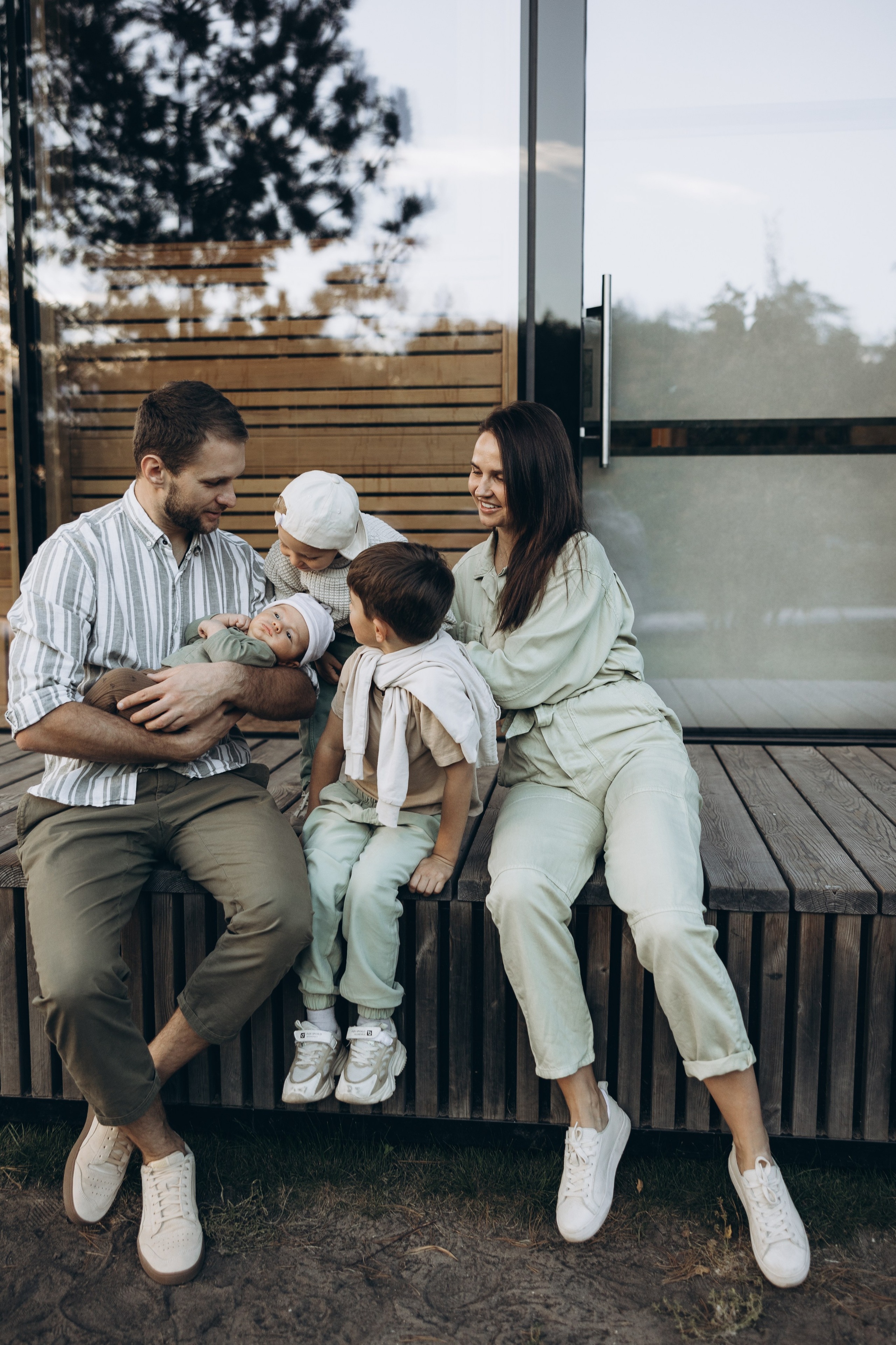 Екатерина, Ярослав, Артём, Макар и Демид. Семейный фотограф в Москве Виктория Ястребинская