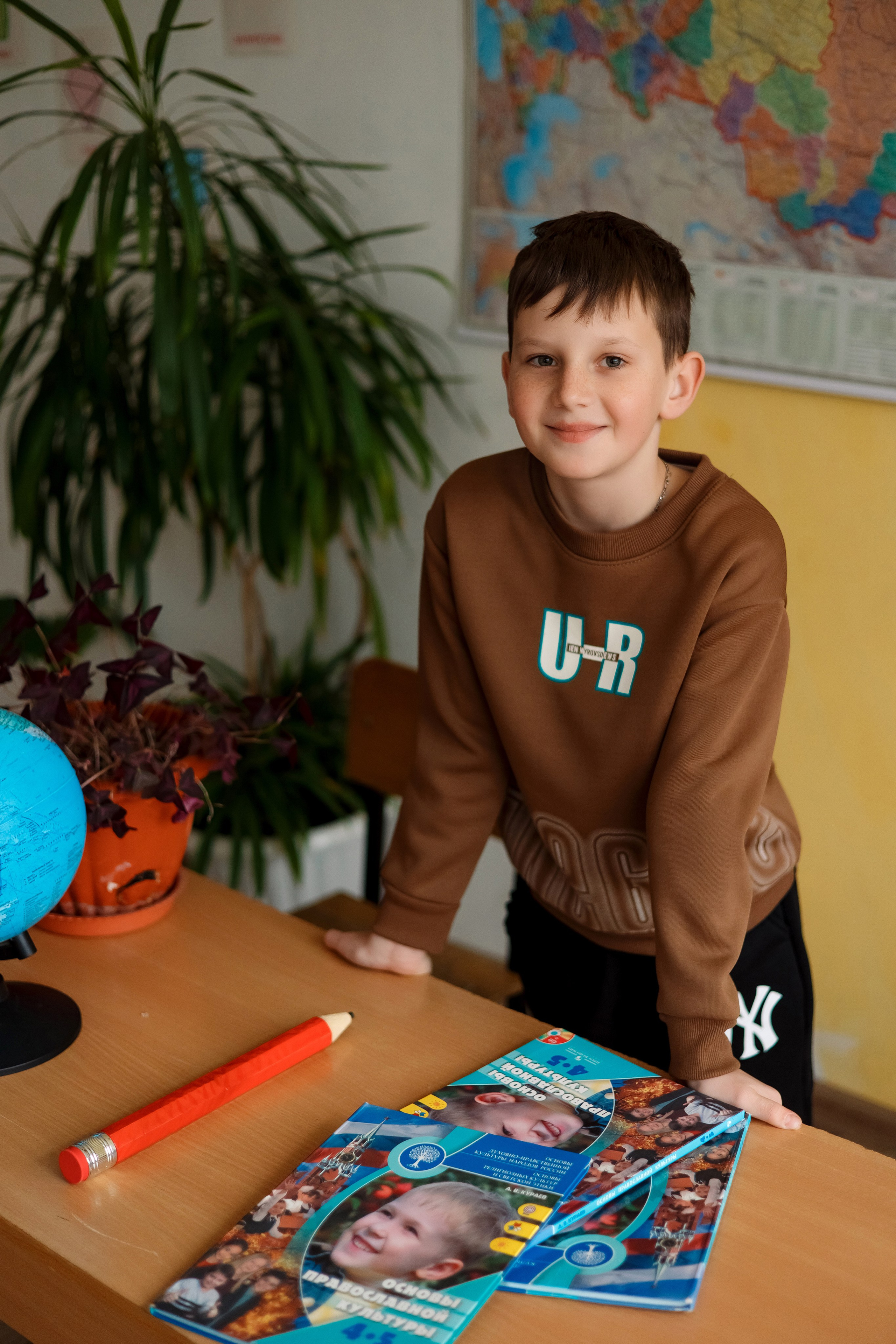 4 класс с. Барабаш. Фотограф Любовь Корниенко, Примоский край