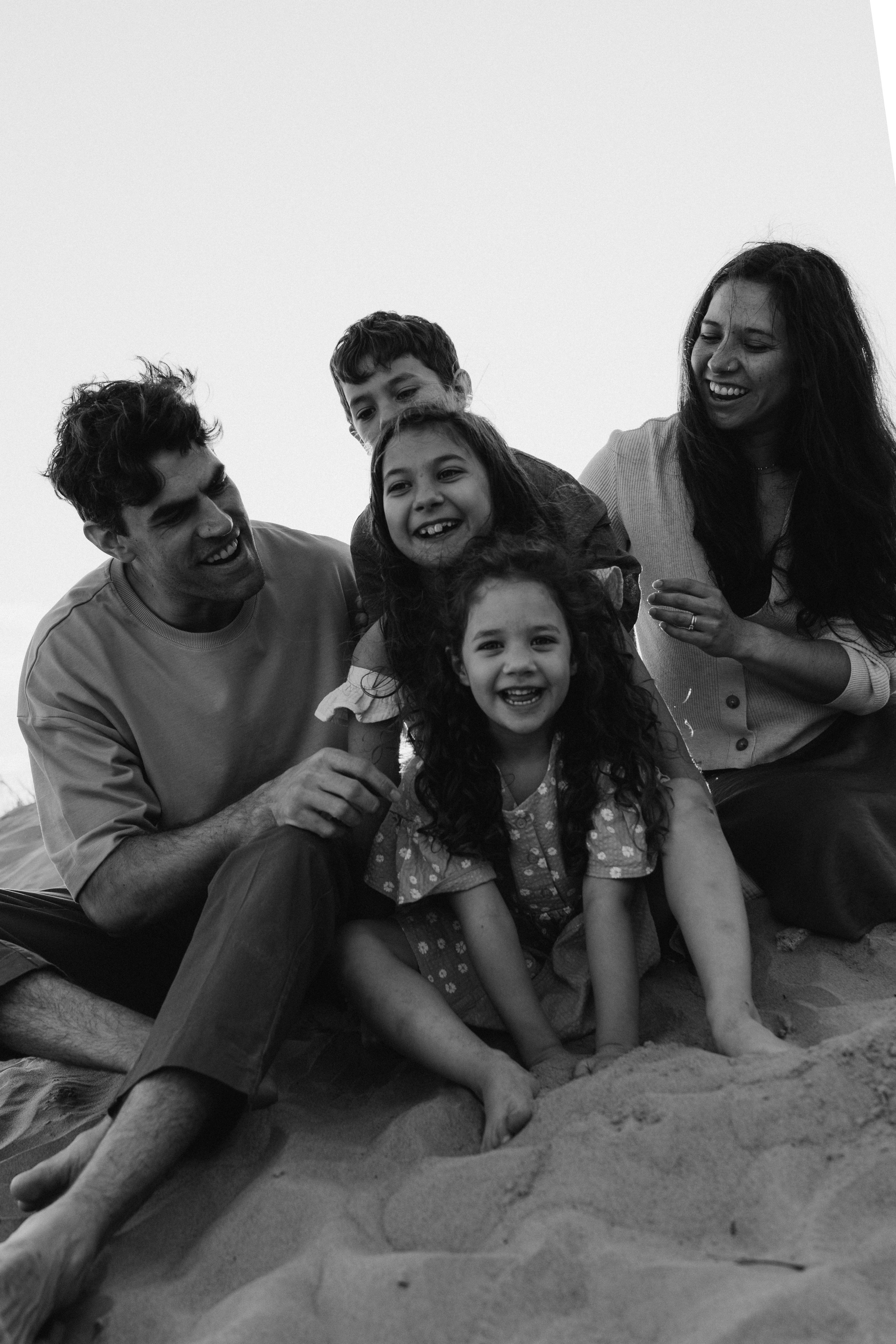 Семейная фотосессия на природе. Семейный фотограф в Москве Галина Гончар