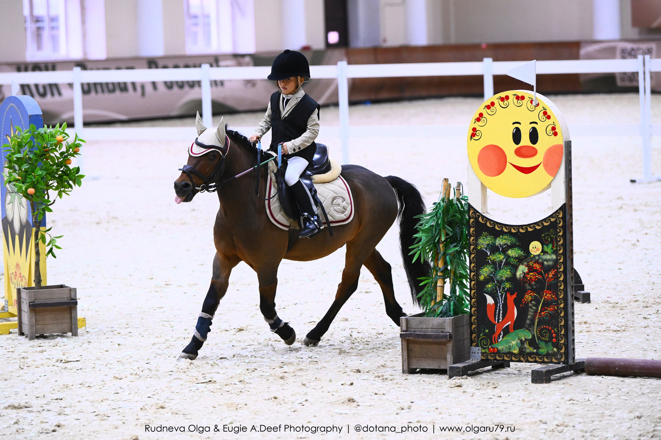 17-19 ОКТЯБРЯ 2025 Г — ХРУСТАЛЬНЫЙ ПОНИ (2-ЭТАП). ТУРНИРНАЯ КОННАЯ ФОТОГРАФИЯ, Руднева Ольга и Евгений Адеев