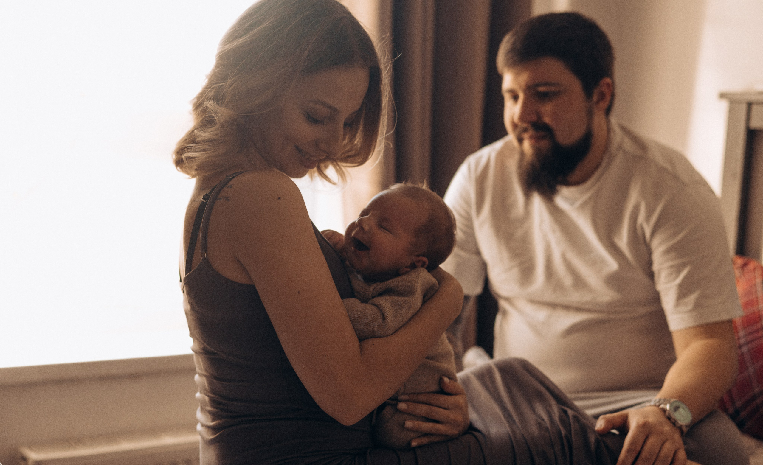 Месяц Савве. Семейный, ньюборн фотограф, фотограф на роды в Москве, Виктория Тюльдюкова