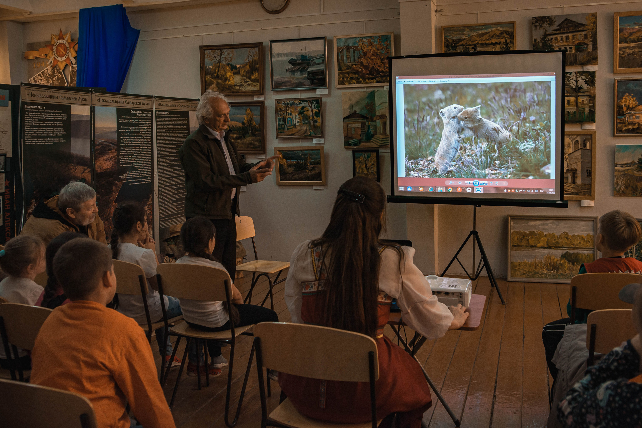 21.06.2023 Мастер-класс в «Музее Волжского района» Дубовый Умёт. Фотообъединение Самарского областного отделения Союза журналистов России