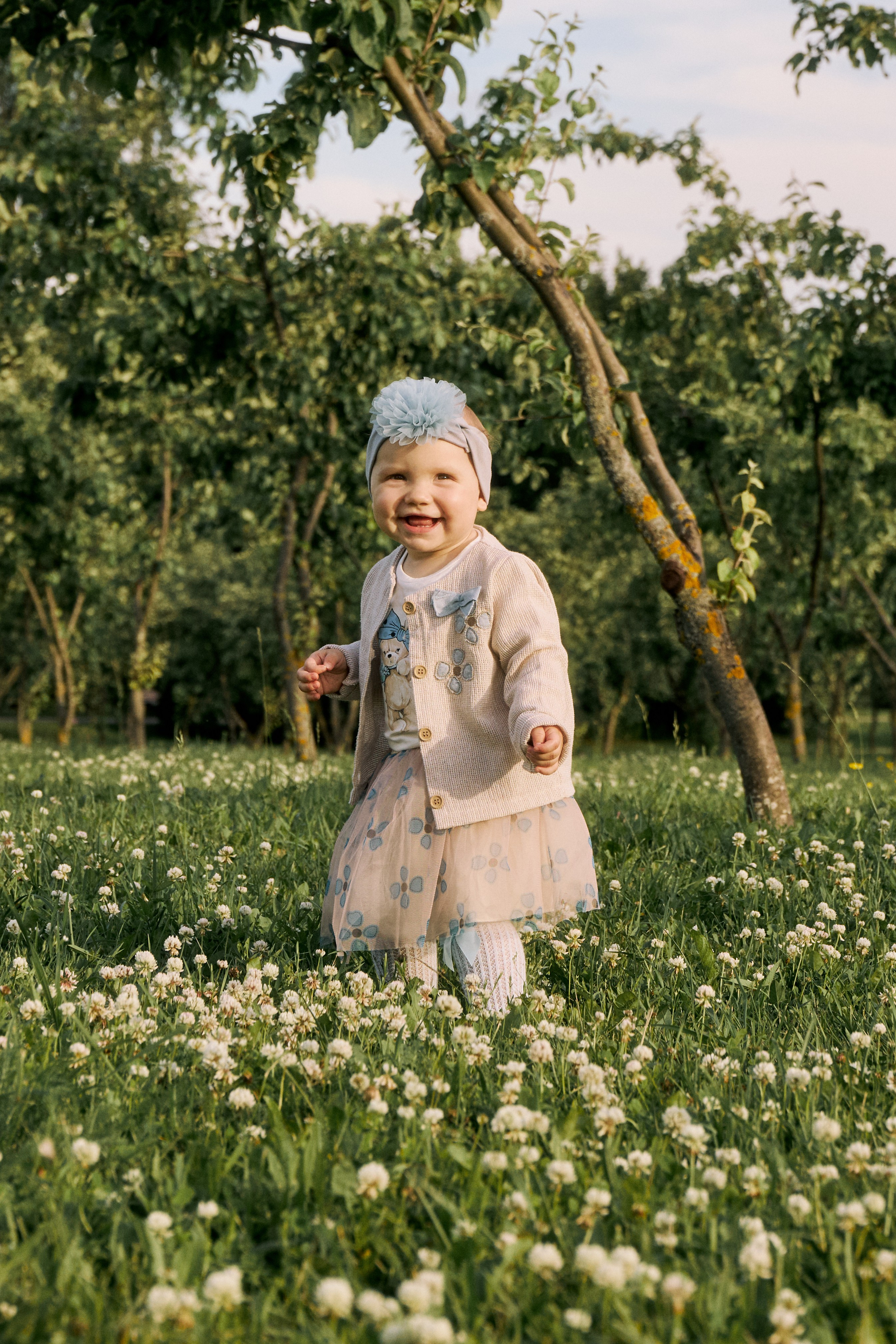 Детская фотосессия в парке 